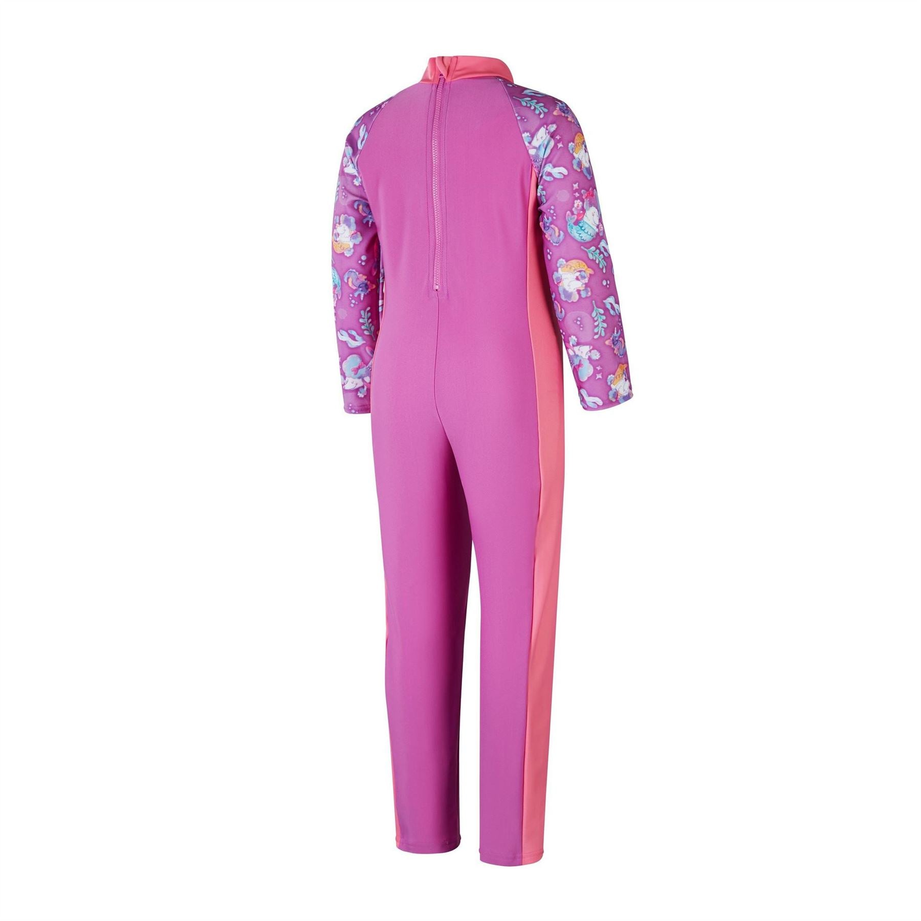 Speedo Allinone Cartoon Print Swimsuit Back Zipper