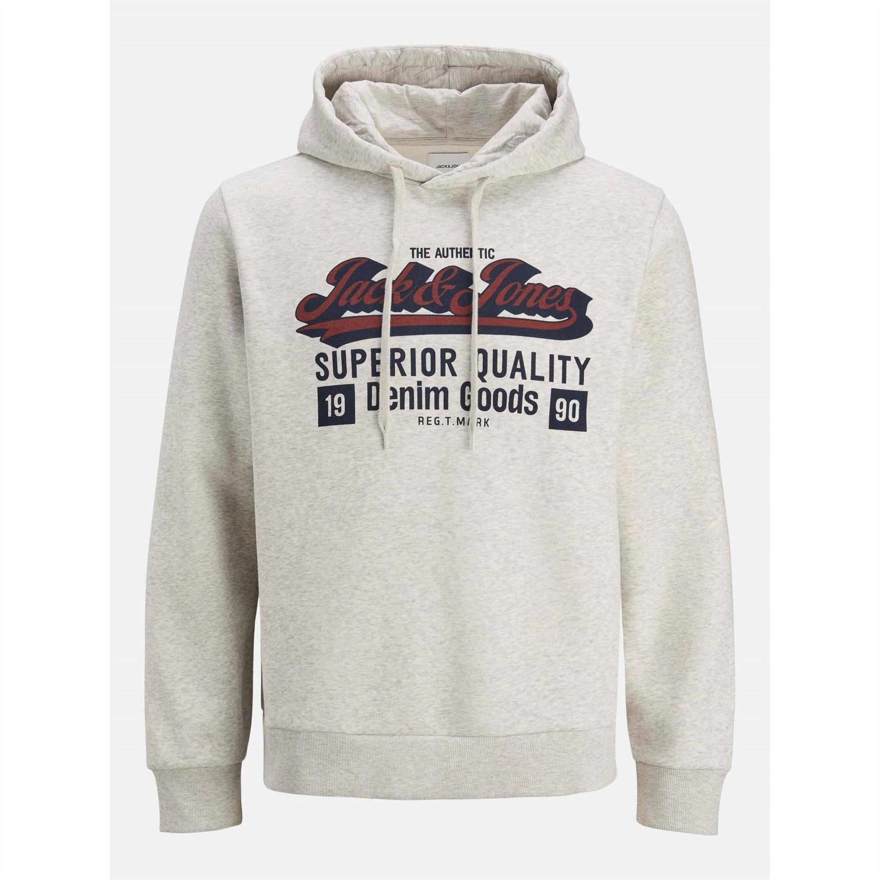 Jack and Jones Mens Logo Hoodie