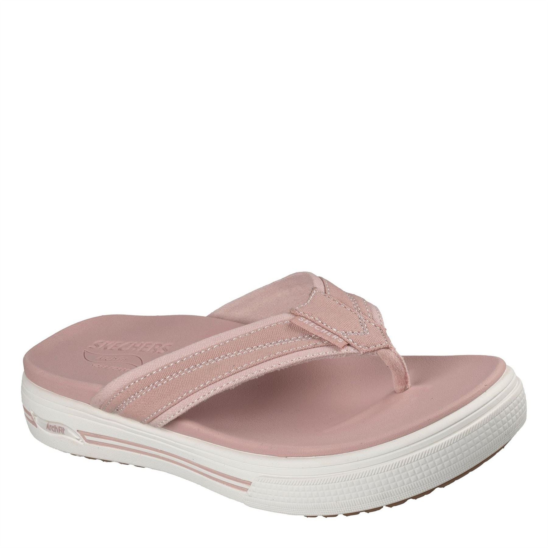 Skechers Arch Fit Arcade Canvasas Flat Sandal