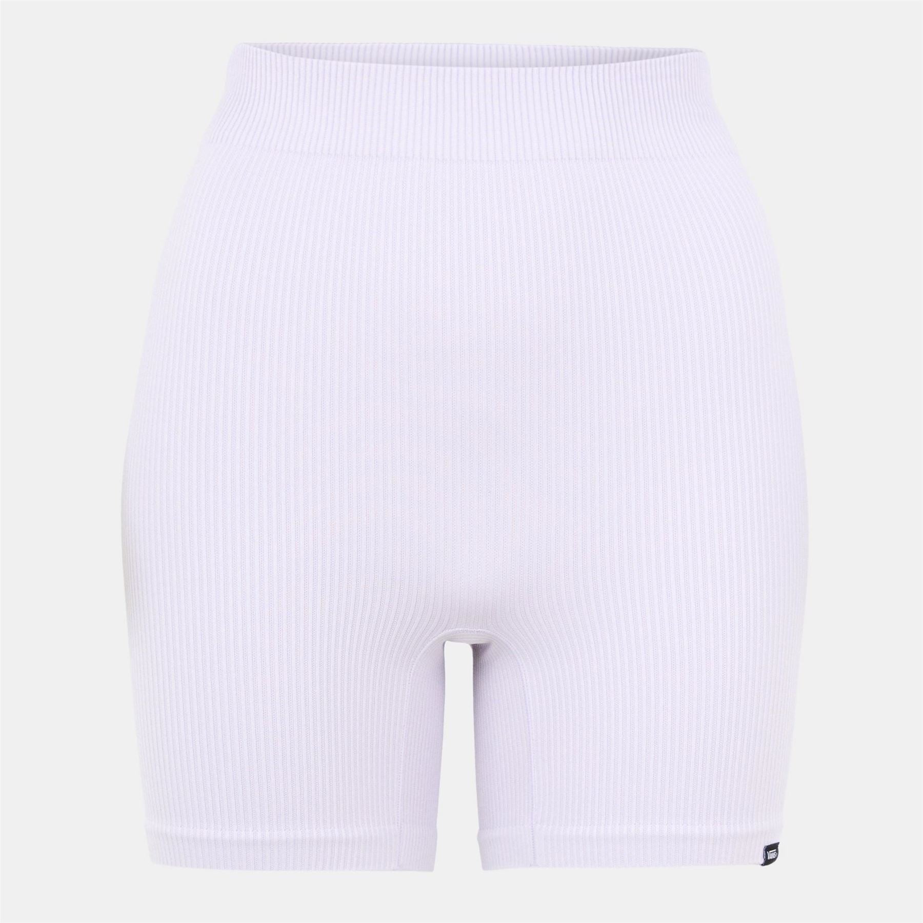 Vans Ribbed Patterned Slim Fit Biking Shorts
