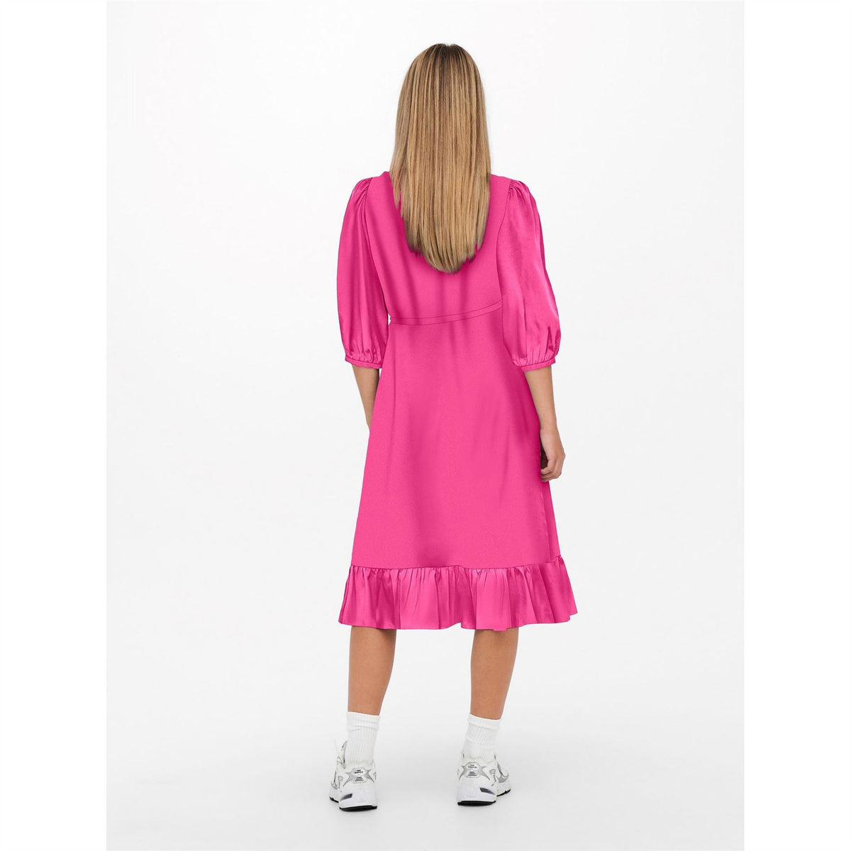 Only Olivia V-Neck Midi Wrap Dress