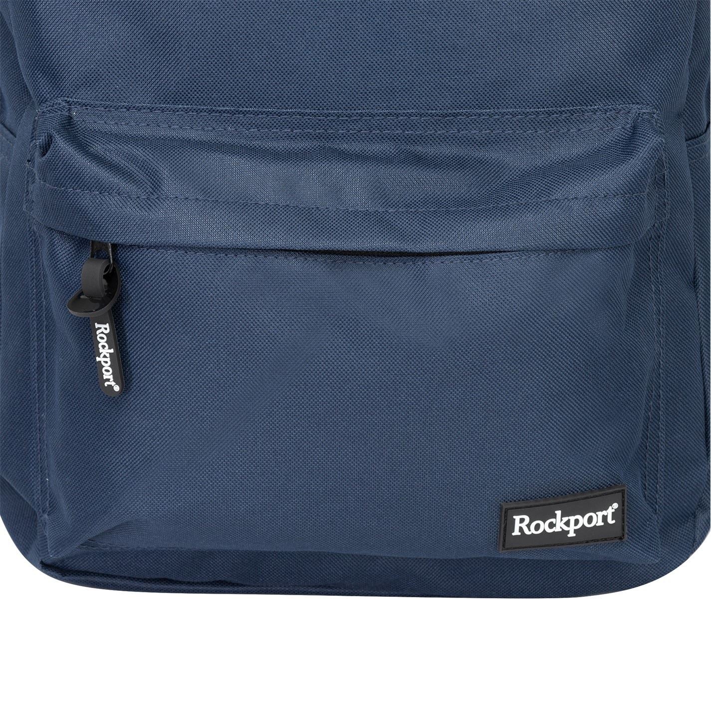 Rockport Solid Patterned Med Backpack with Logo