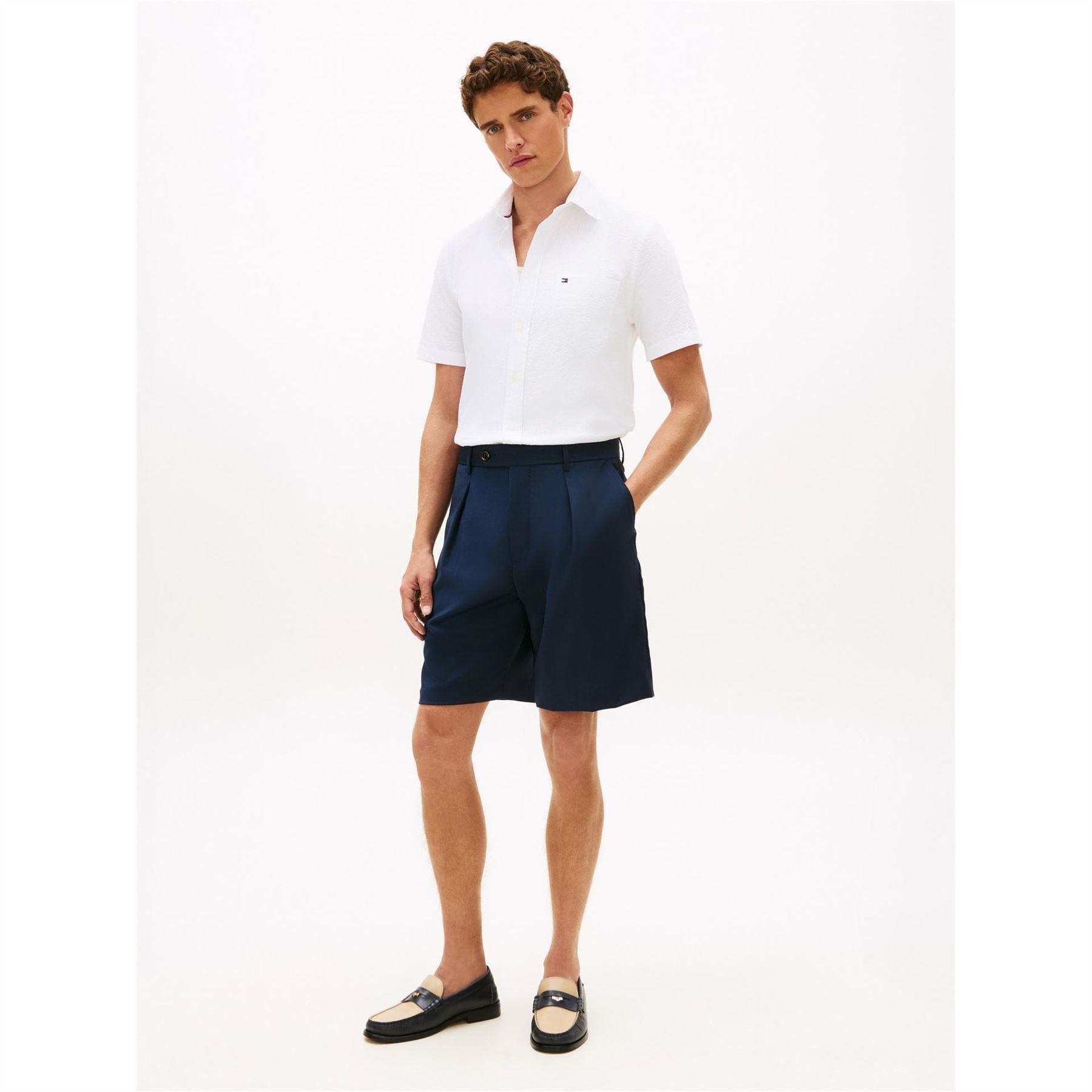 Tommy Hilfiger Solid Ss Rf Shirt