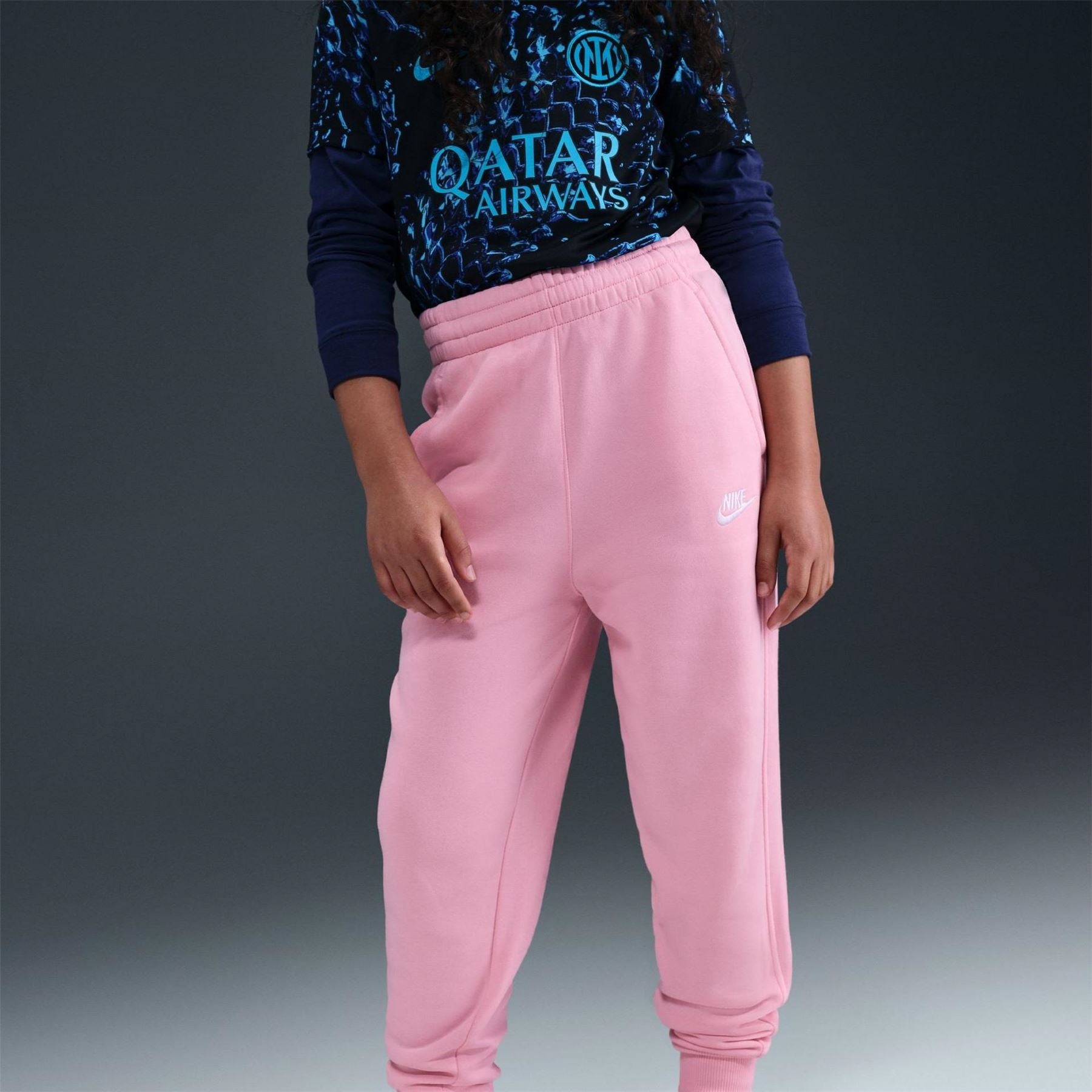 Nike Girls Fundamentals Fleece Jogging Bottoms