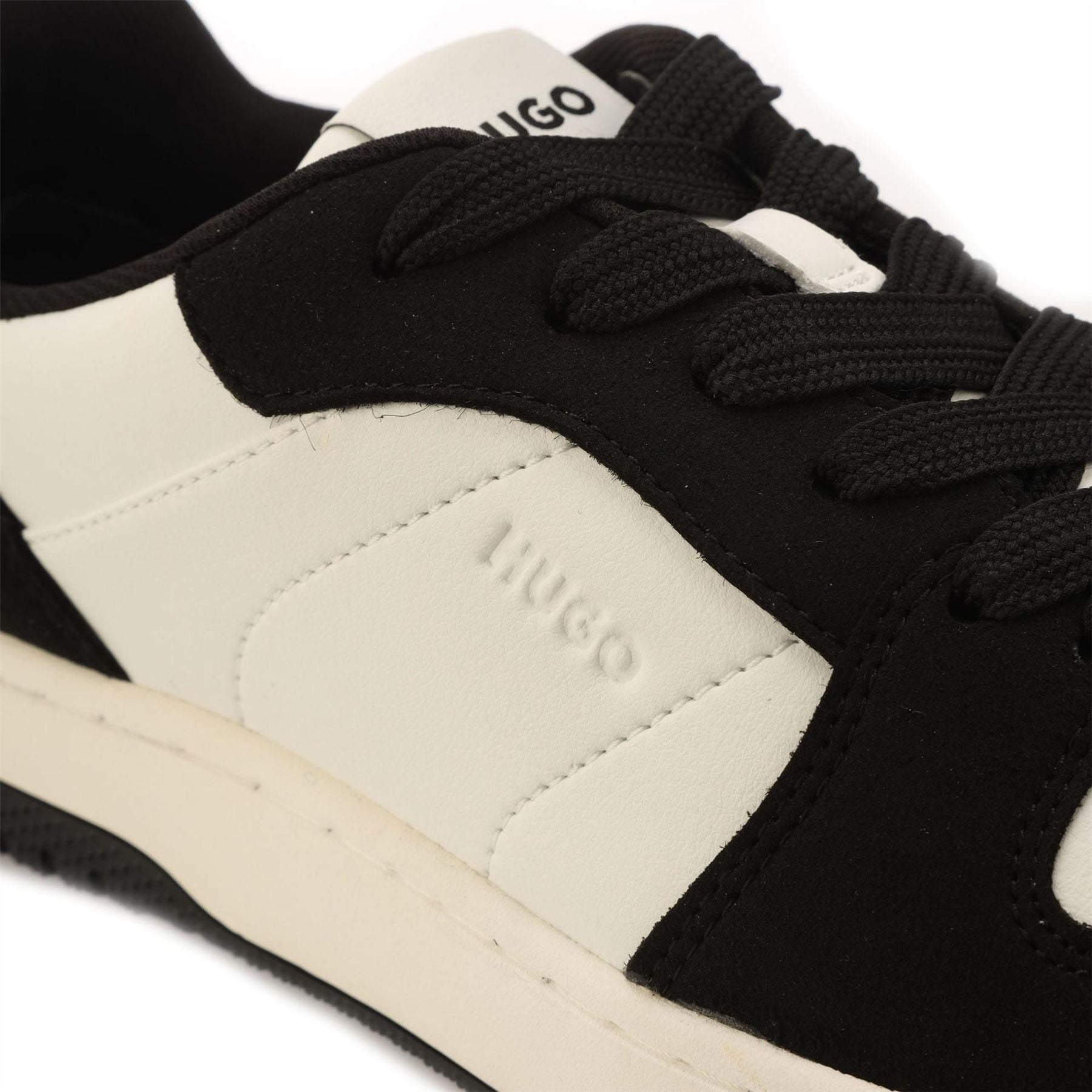 Hugo Mixed Material Trainers
