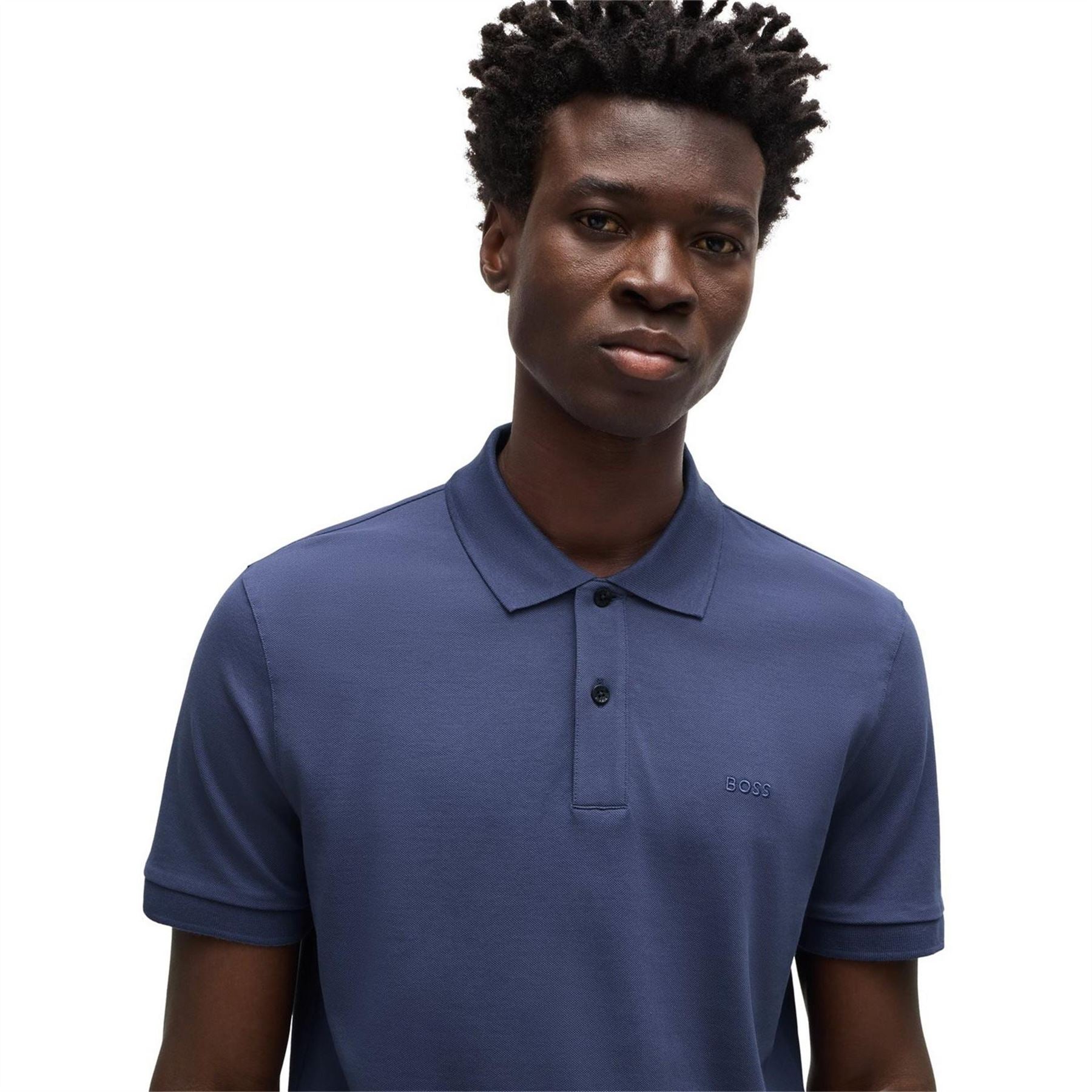 Boss Pallas Cotton Short Sleeve Polo Shirt