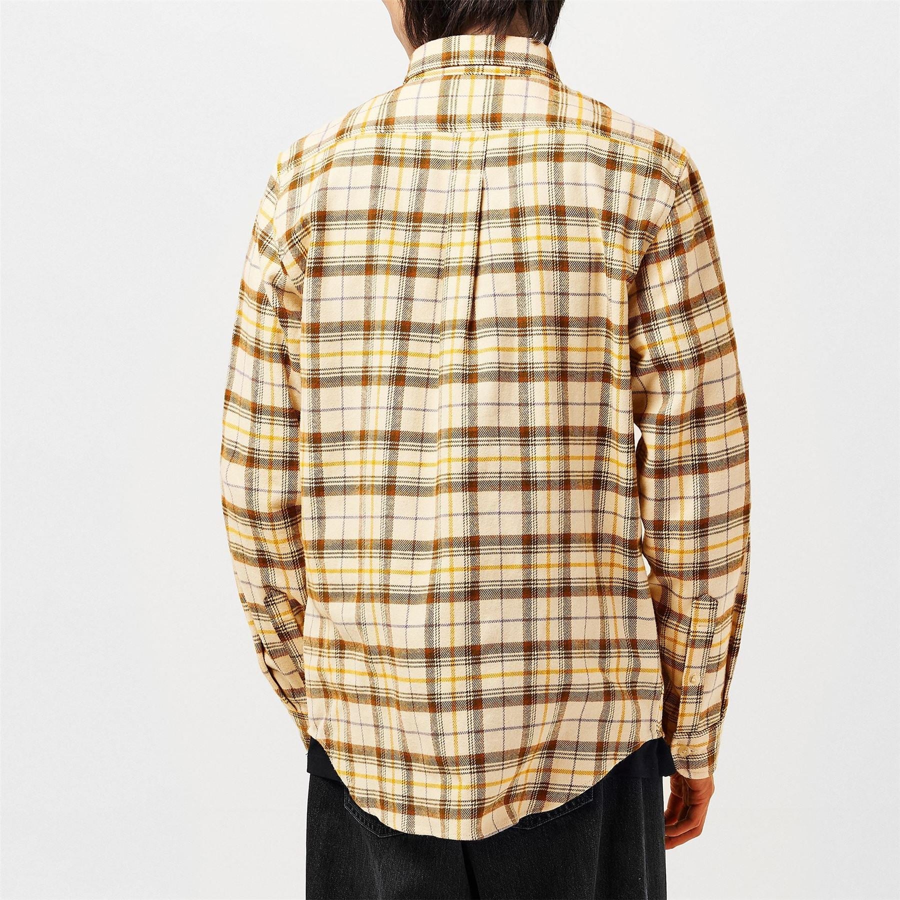 Timberland Midweight Flannel Check Long Sleeve Patterned Shirt