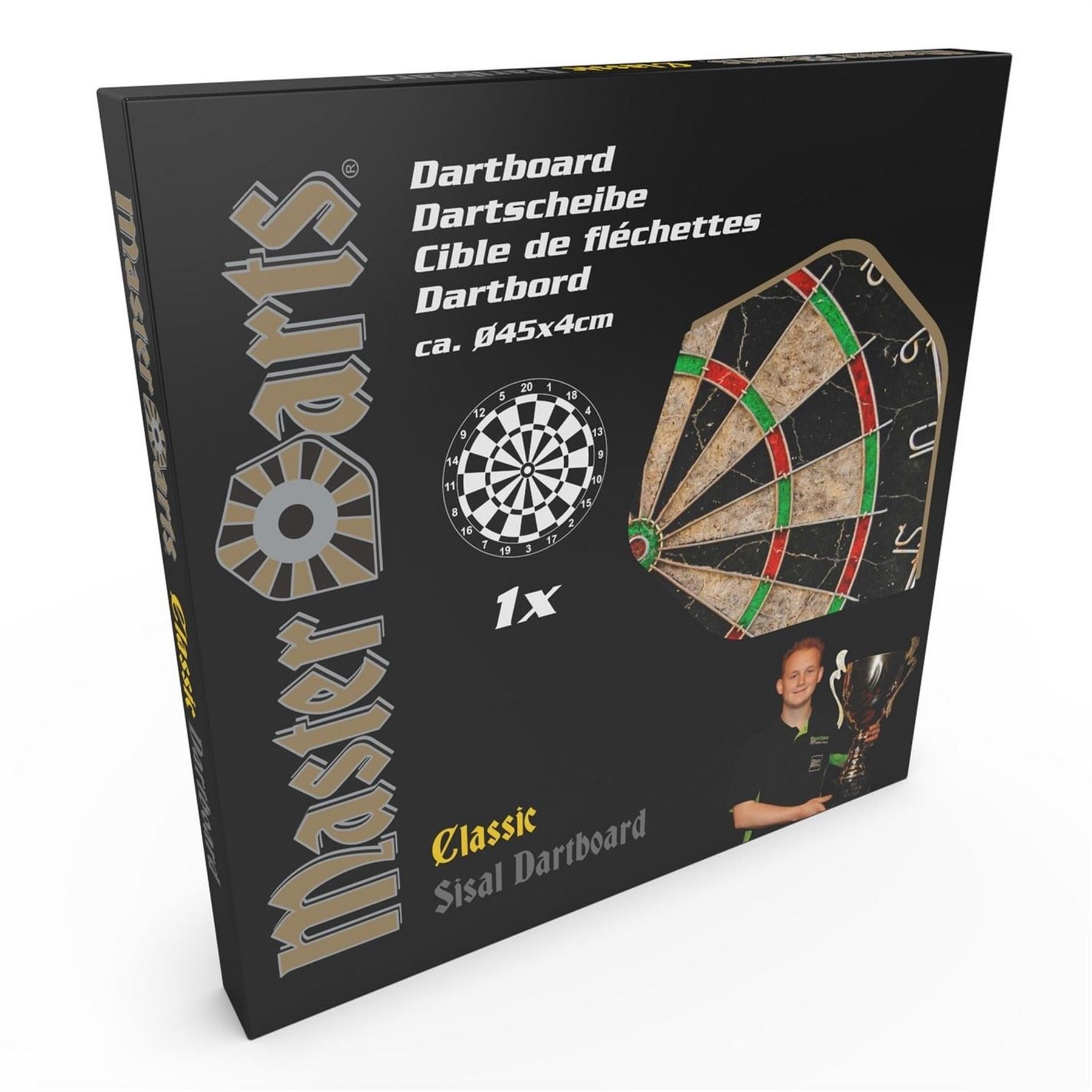 Master Darts Classic Dartboard Adults
