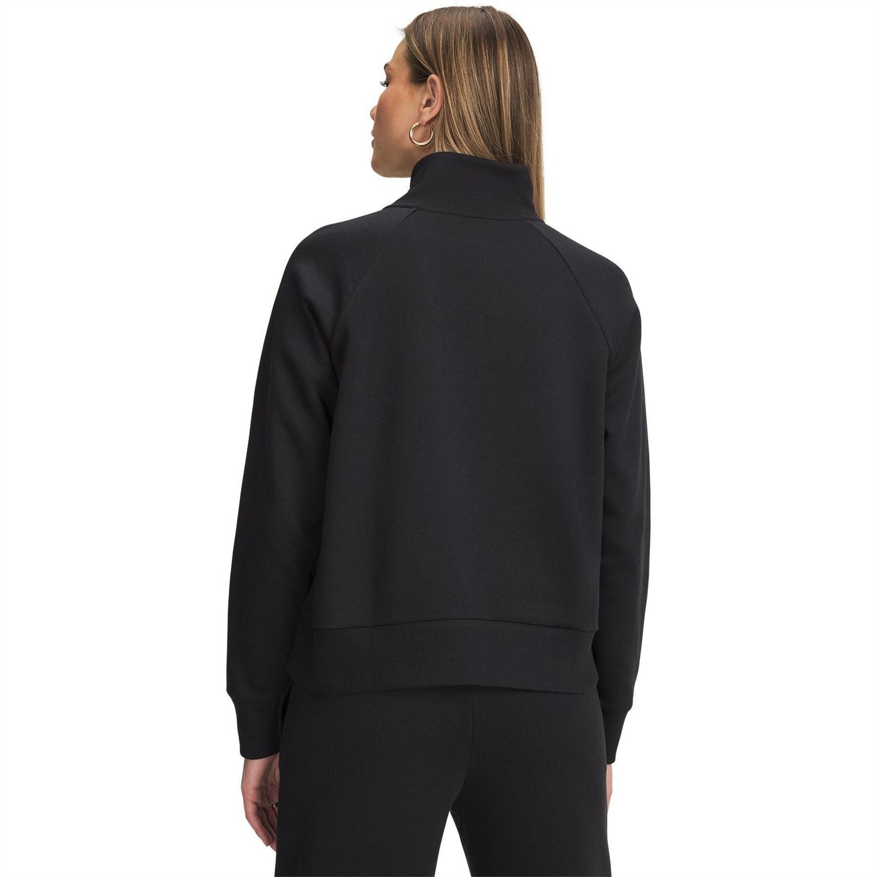 Under Armour UA Rival Zip Neck Raglan Sleeve Sweatshirt