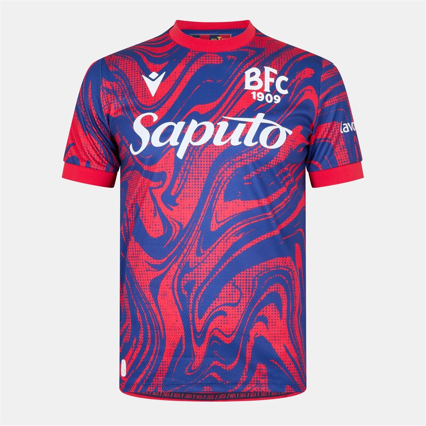 Macron Bologna Third Shirt 2024 2025 Adults