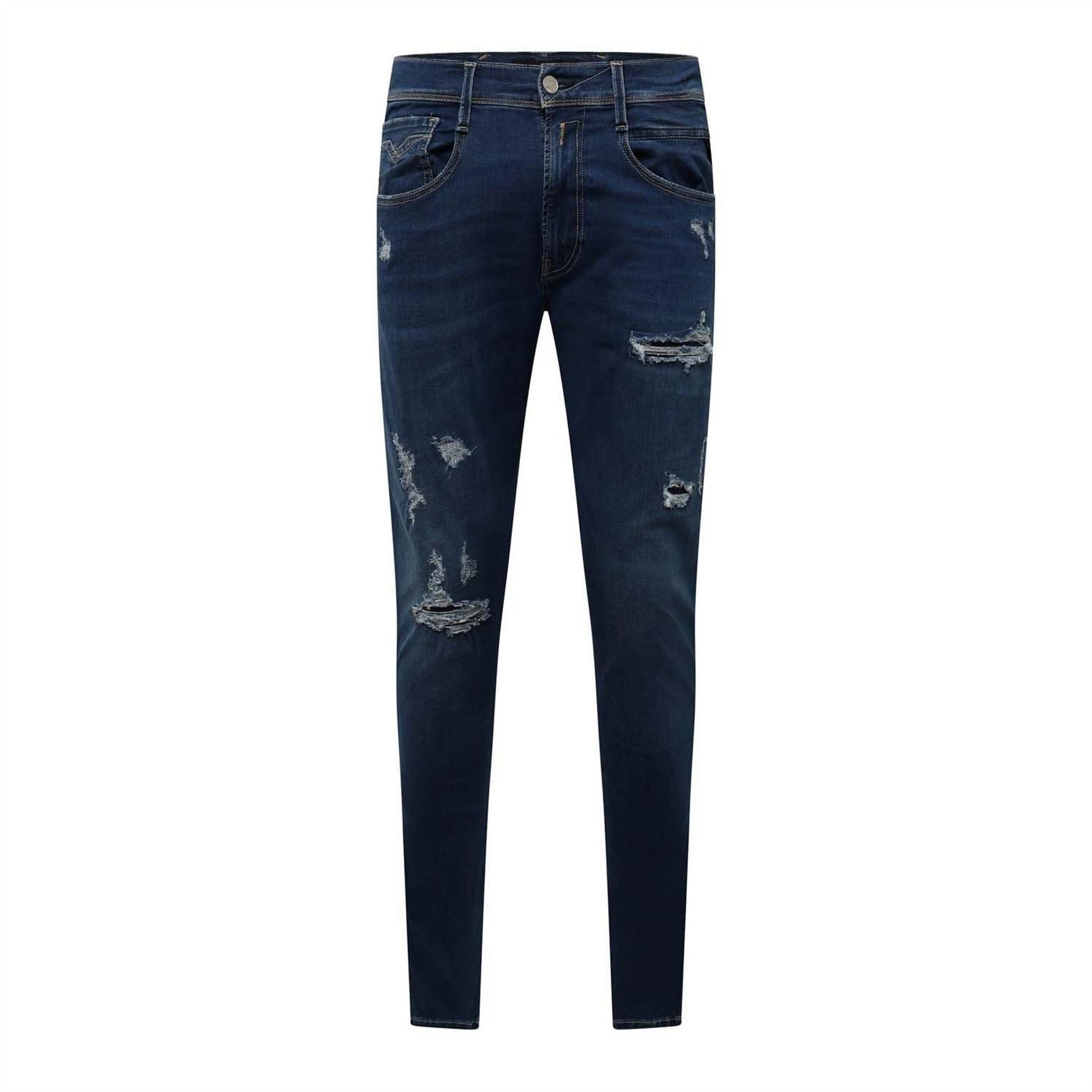 Replay Ripped Slim Fit Jeans
