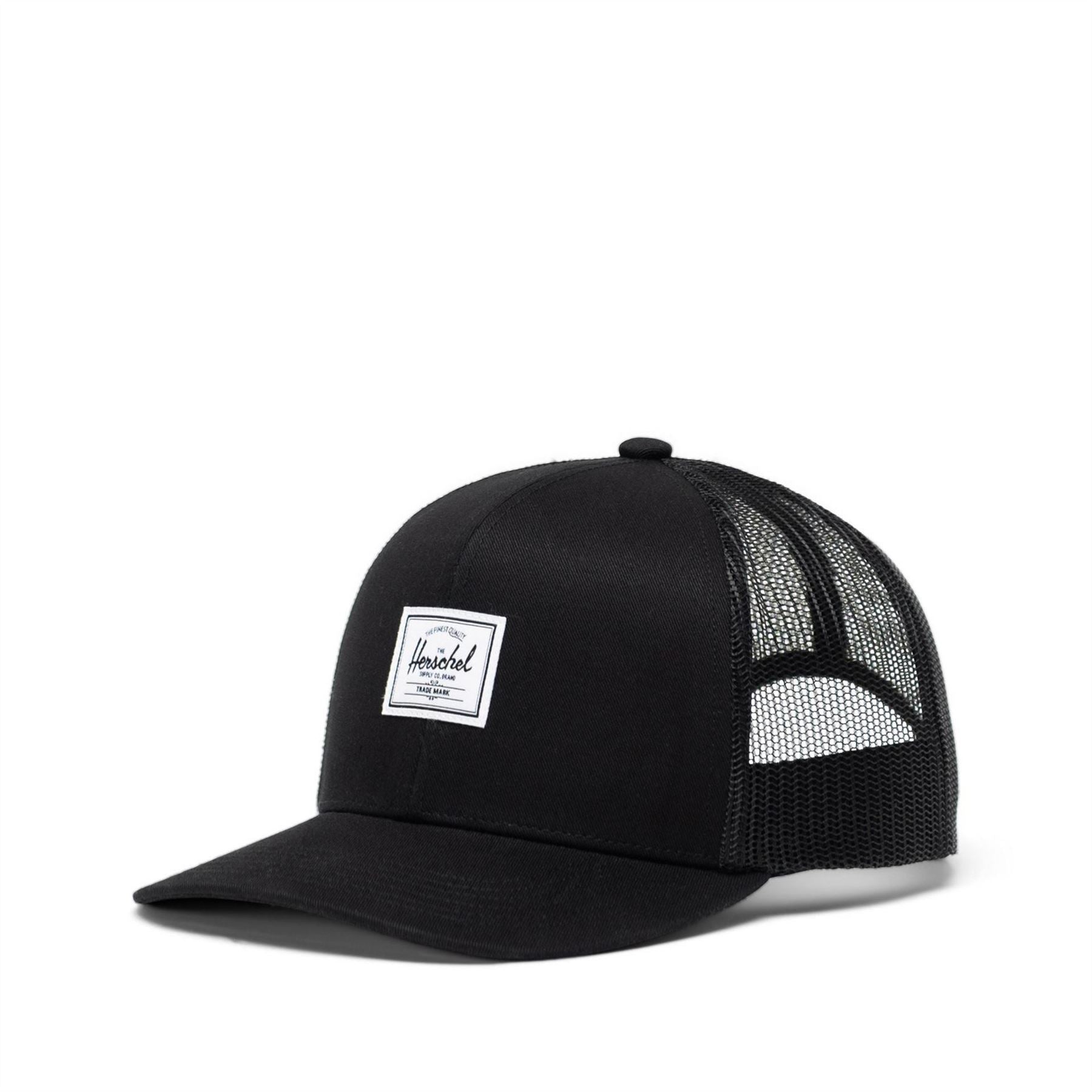 Herschel Supply Co Box Print Curved Brim Trucker Cap