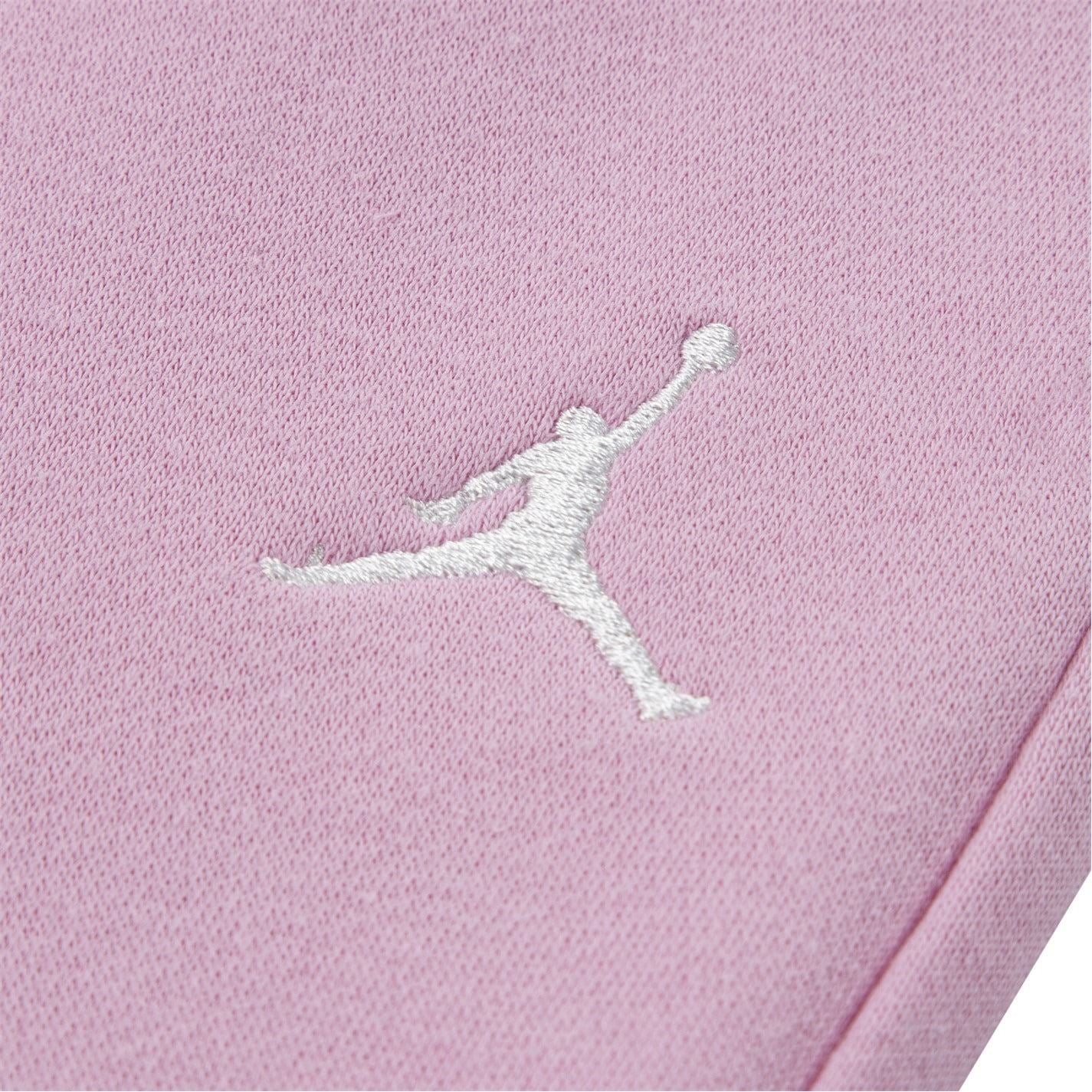 Air Jordan Brooklyn Solid Patterned Joggers with Logo