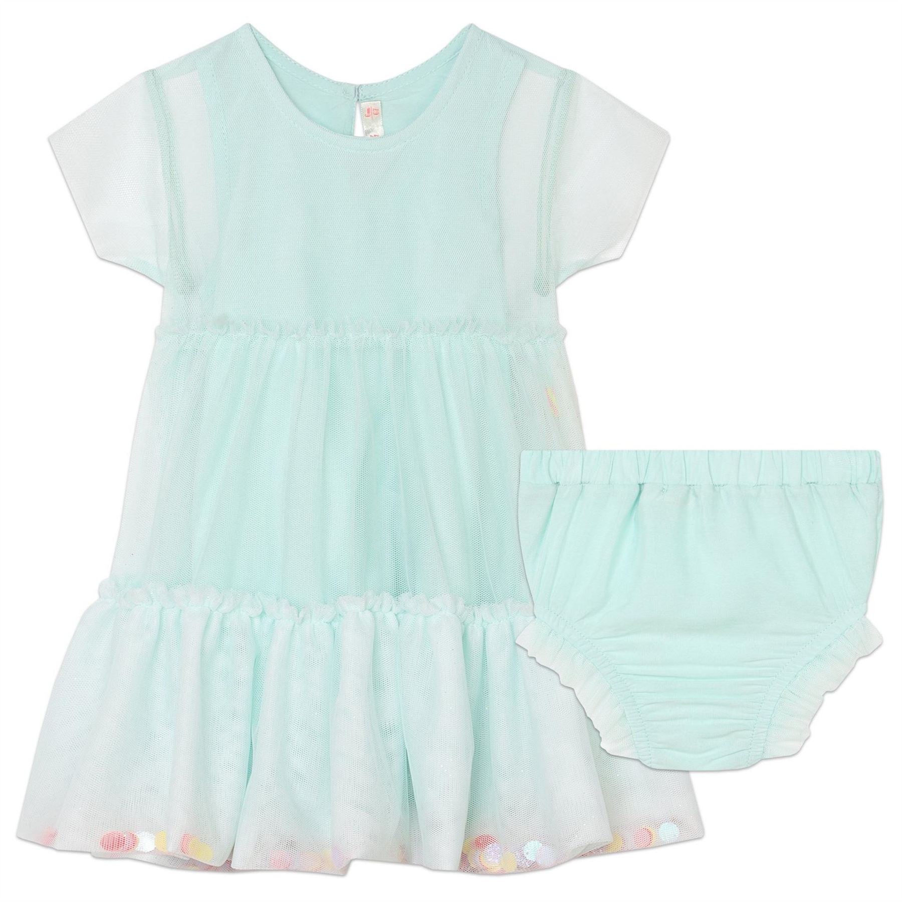 Billieblush 2 Piece Set Crew Neck Mini A-Line Dress