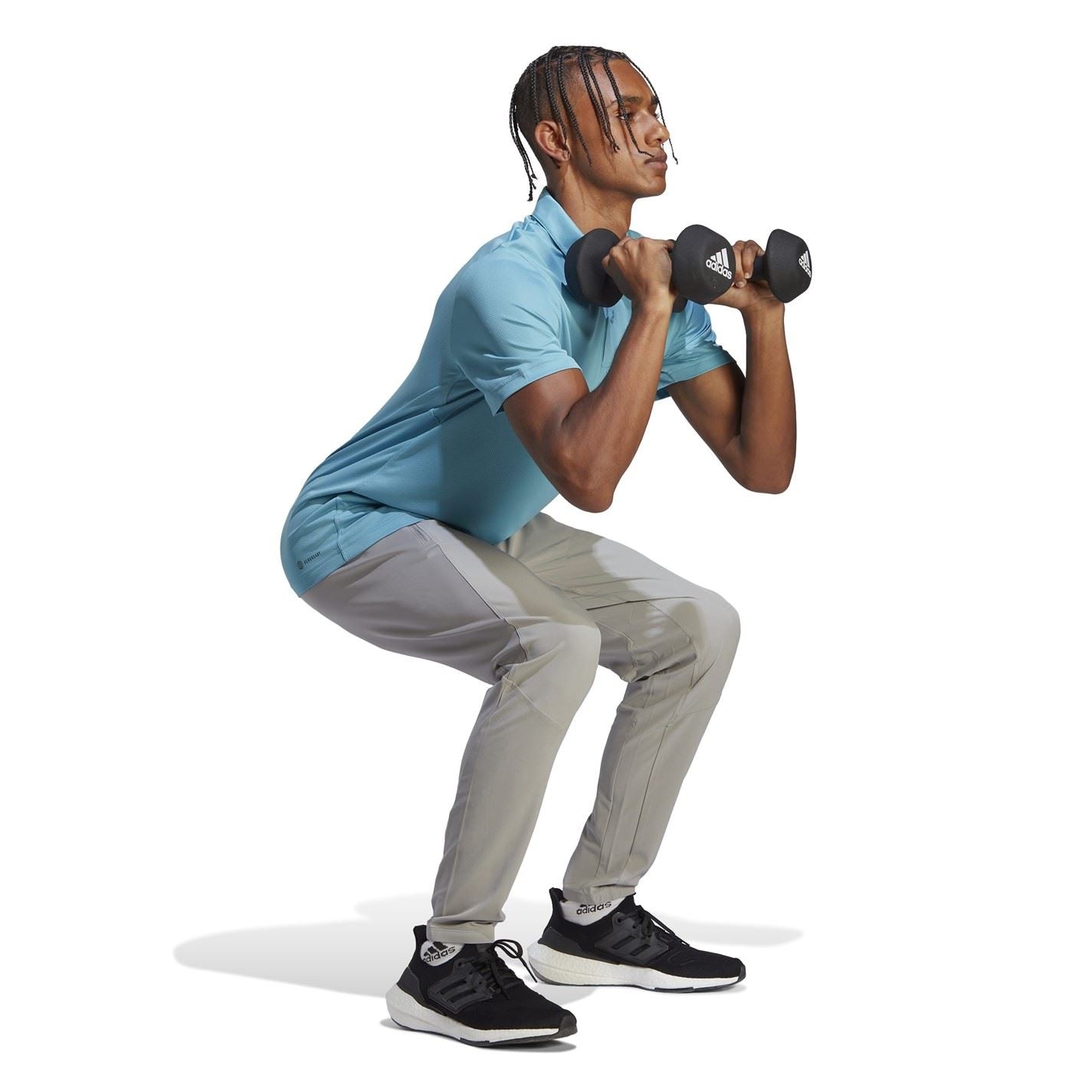 adidas Mens Fab Polo Shirt