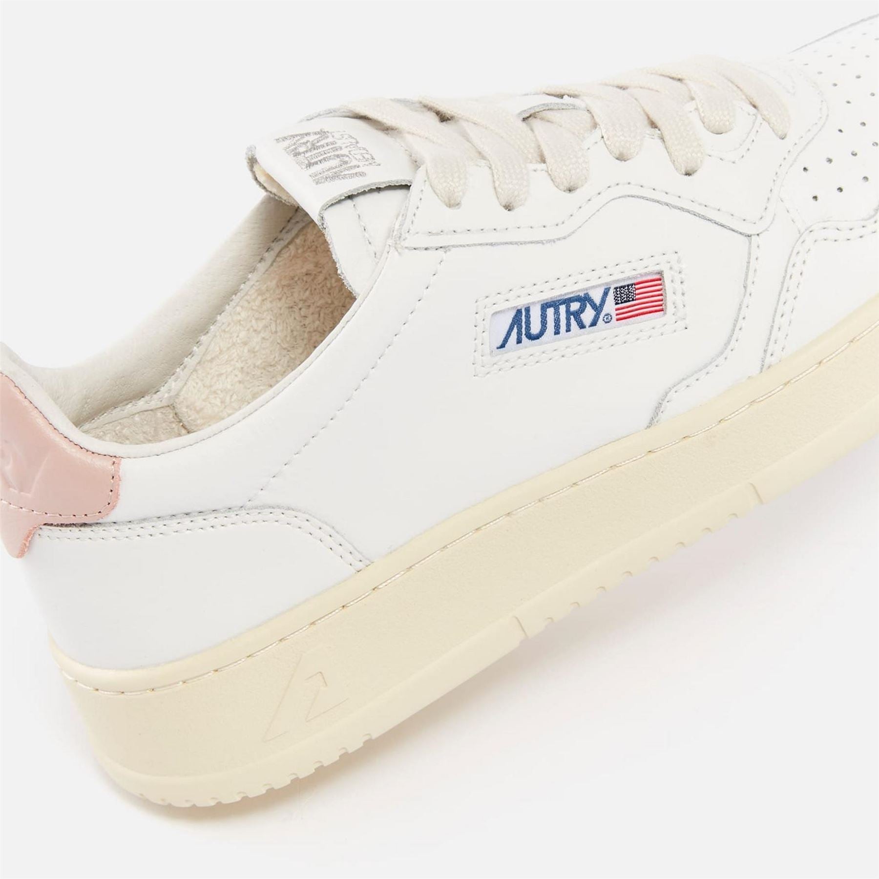 Autry Leather Court Trainers