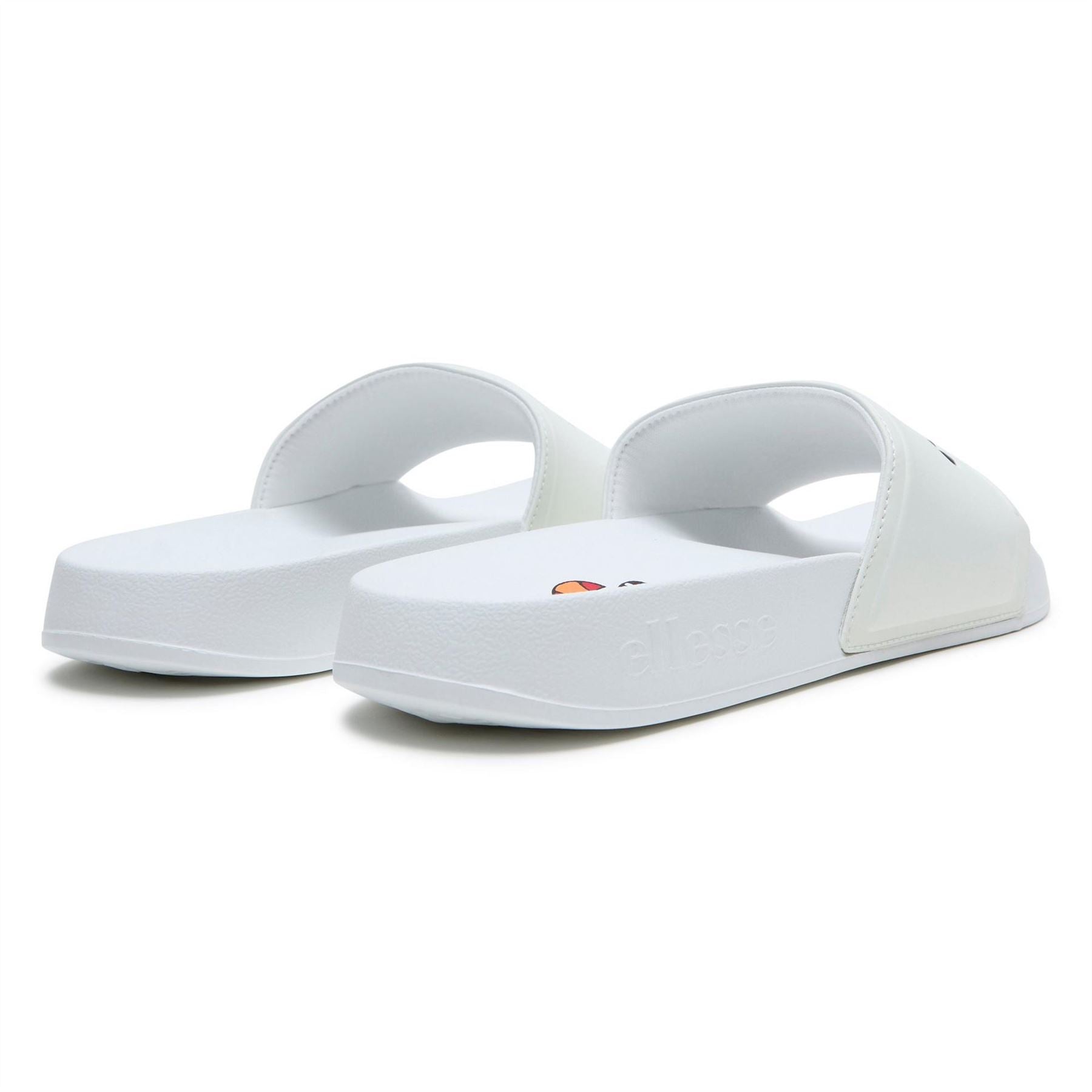 Ellesse Filipp Logo Print Open Toe Slides