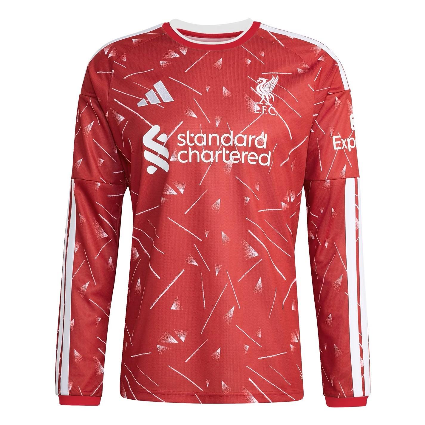 adidas Mens 2026 2027 Home Long Sleeved Shirt