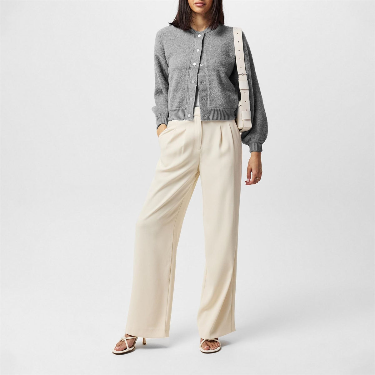 French Connection Melissa Cropped Knit Sweater