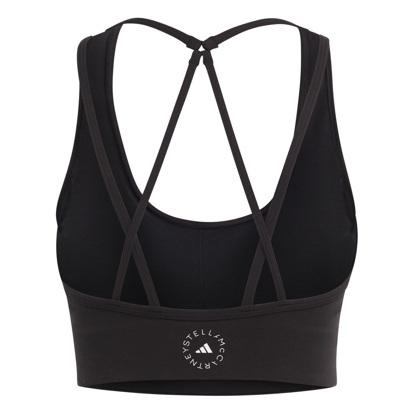 adidas Scoop Neck Snug Fit Sports Bra