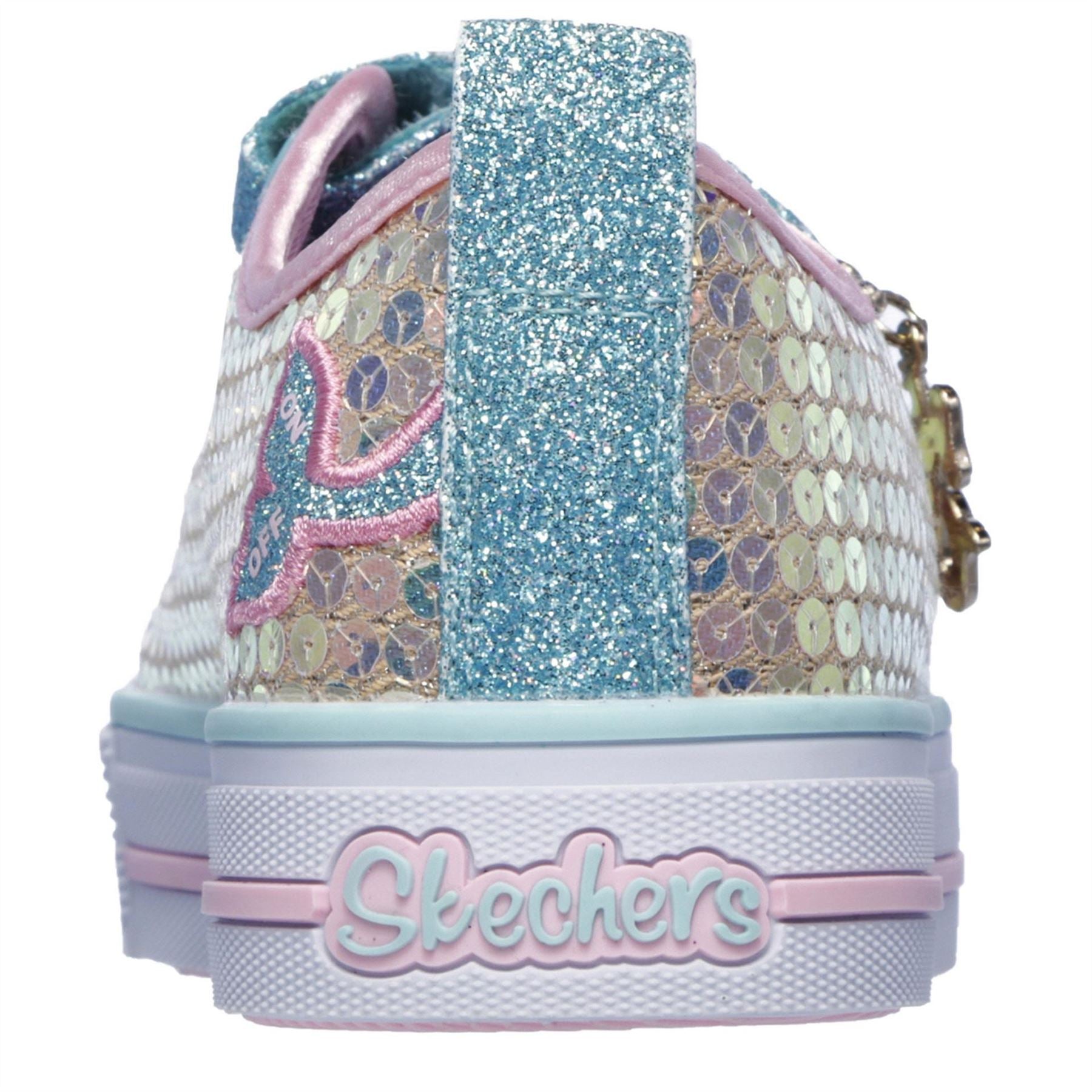 Skechers Twinkle Toes Mermaid Magic Infants Trainers
