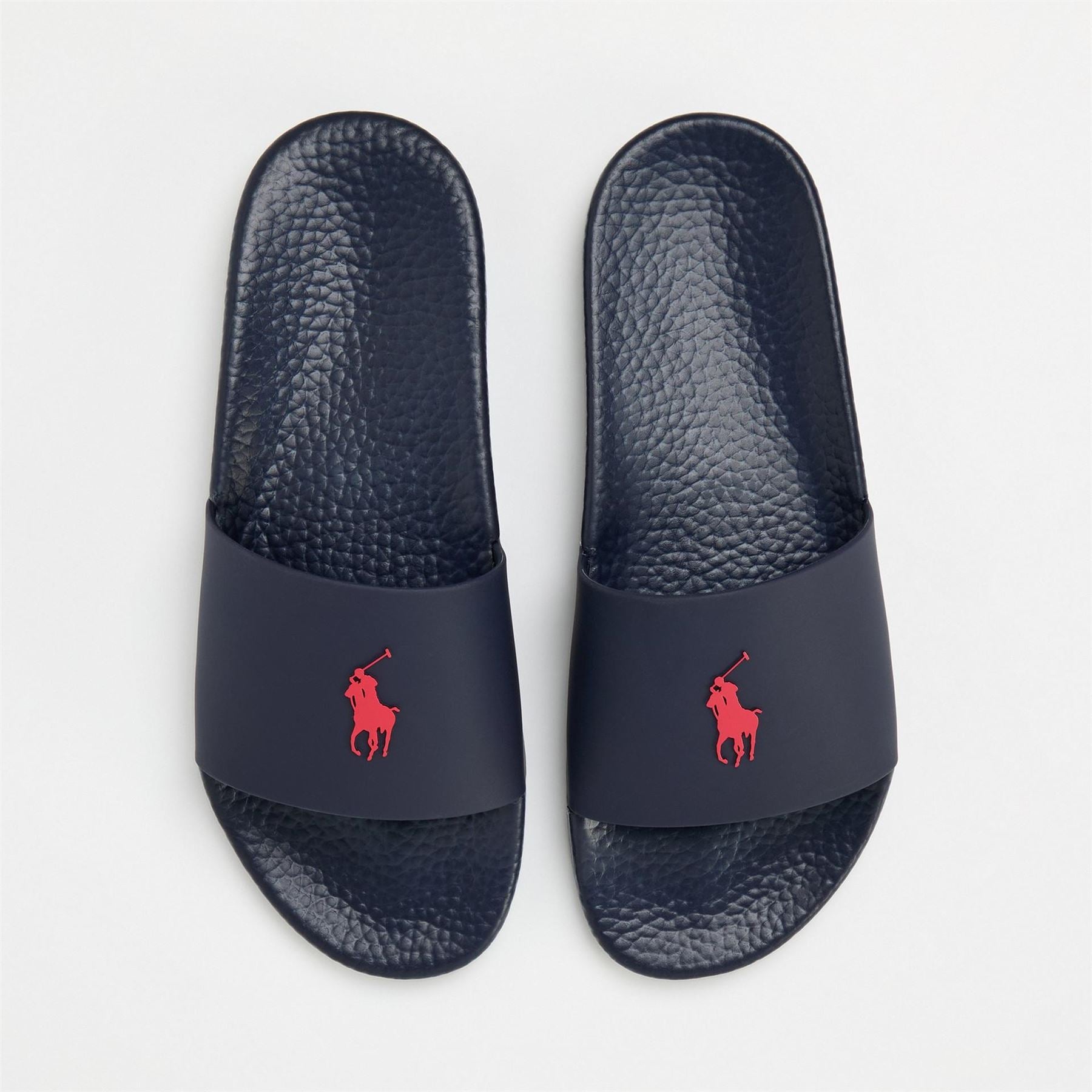 Polo Ralph Lauren Solid Patterned Open Toe Slides