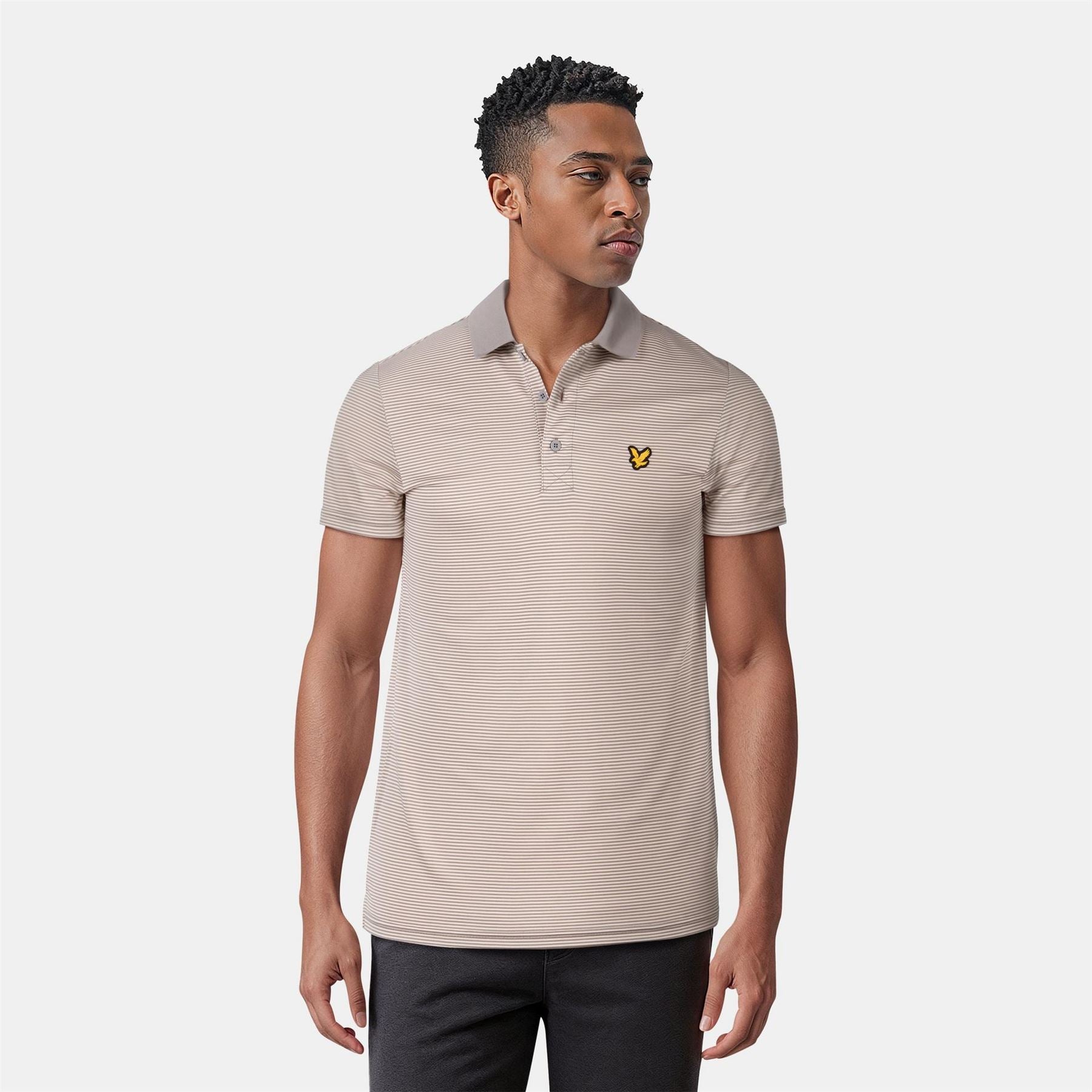 Lyle and Scott Golf Micro Regular Fit Athletic Shirt