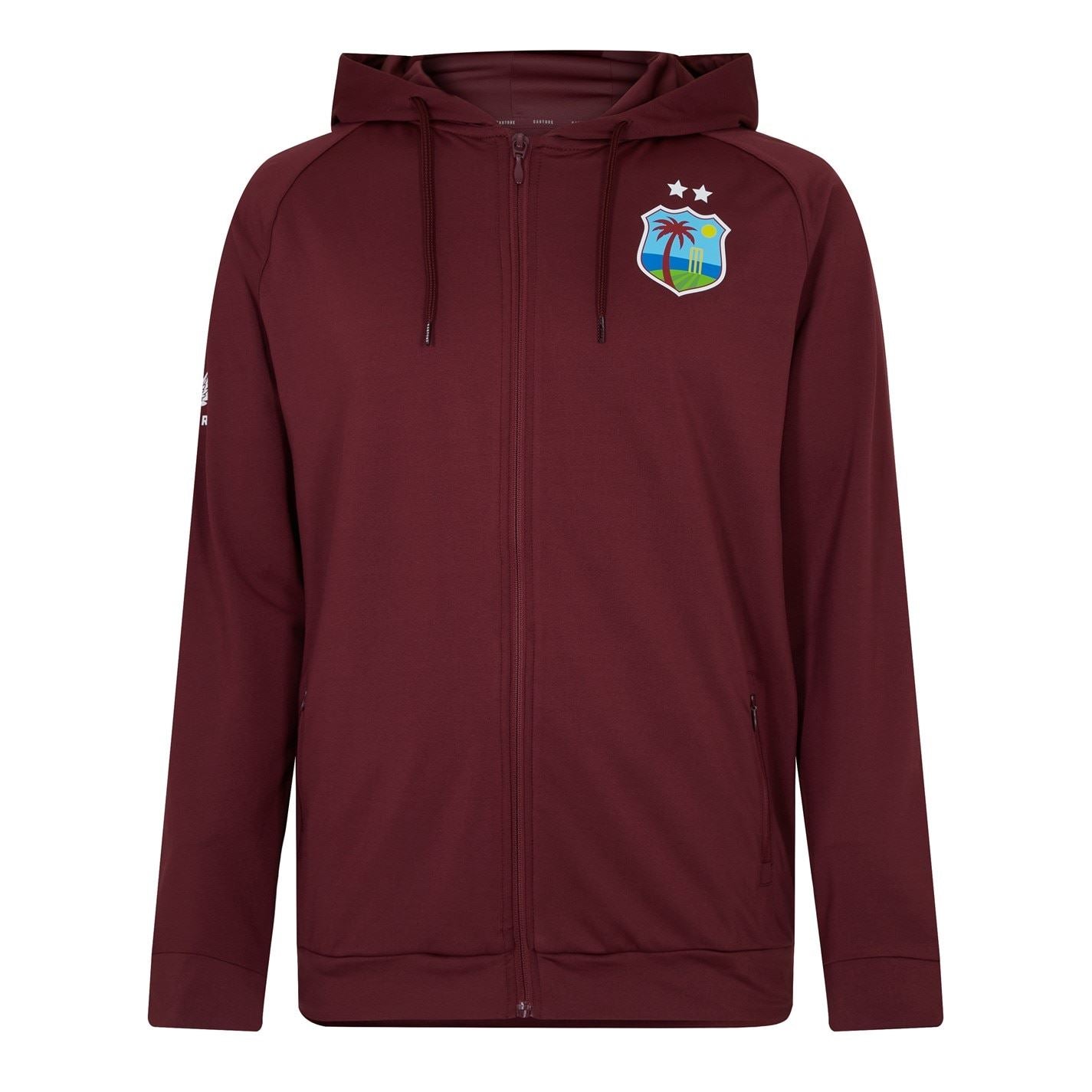 Castore West Indies Hooded Zip Sweatshirt