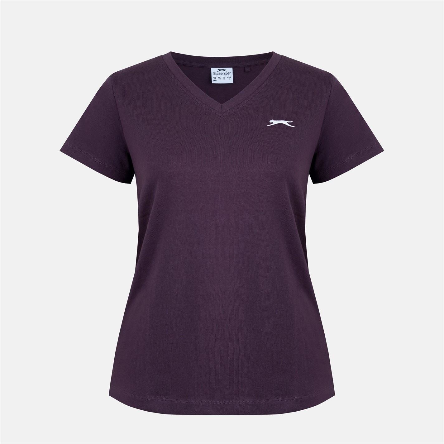 Slazenger Ladies V Neck Tee Shirt
