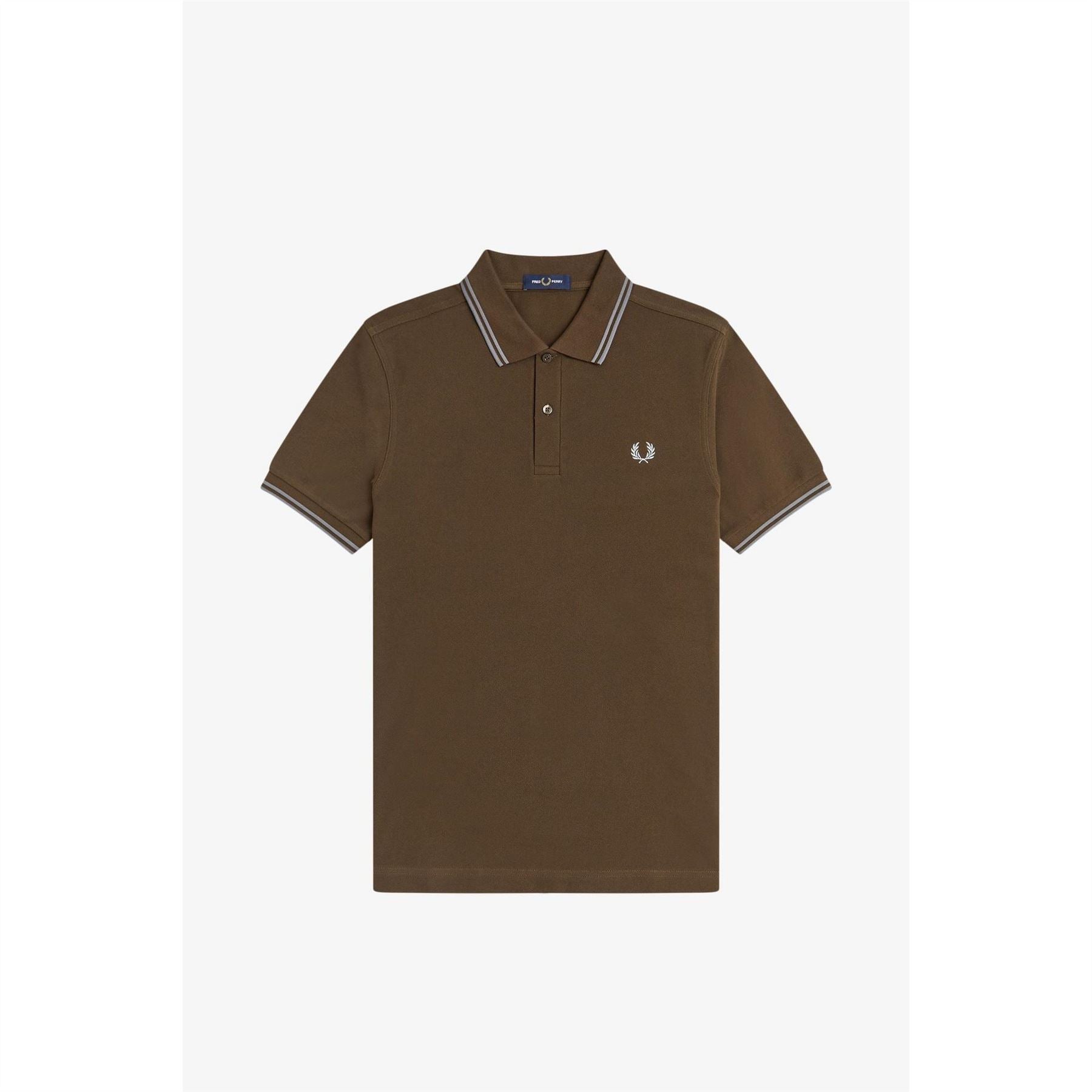 Fred Perry Sleeve Twin Tipped Polo Shirt