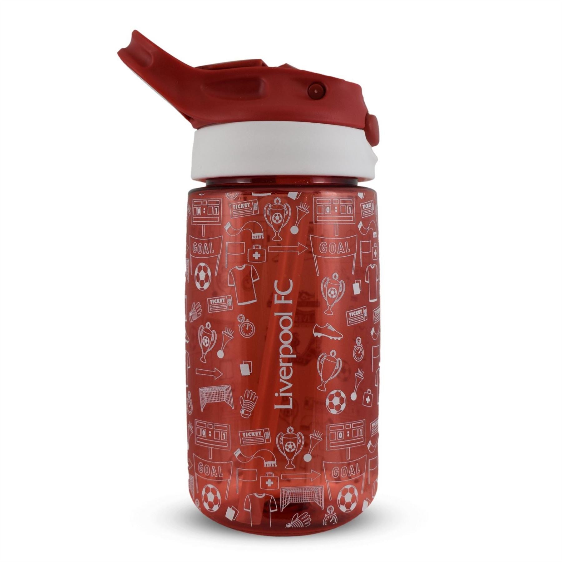 Team 480ml Plastic Football Water Bottle