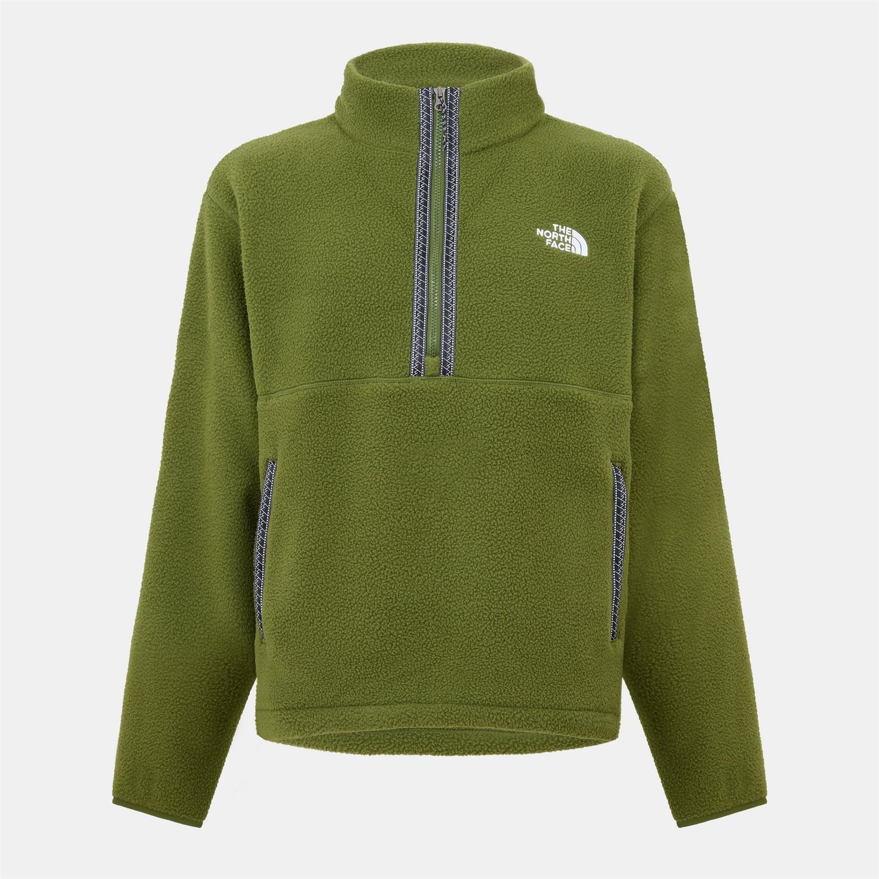 The North Face Funnel Neck Zip Long Sleeve Sweatshirt