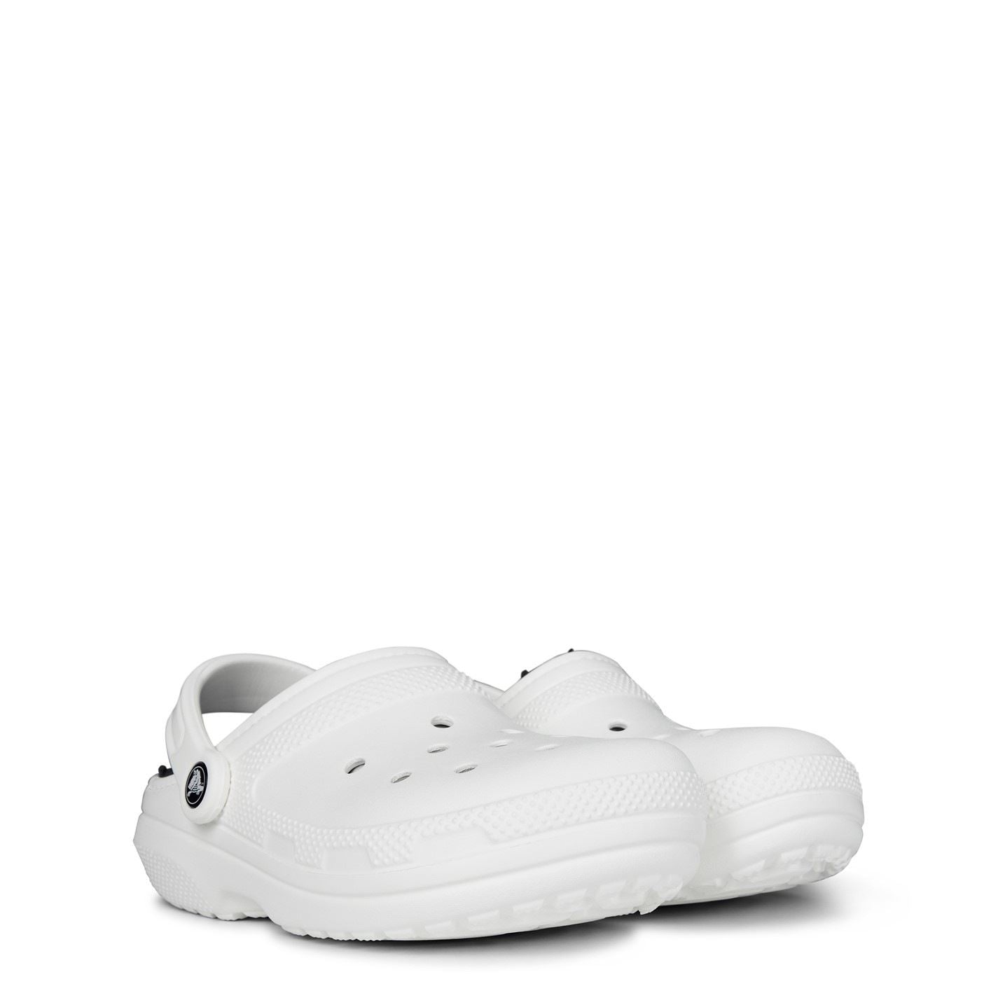 Crocs Lined Shuv Clogs with Perforated Toe