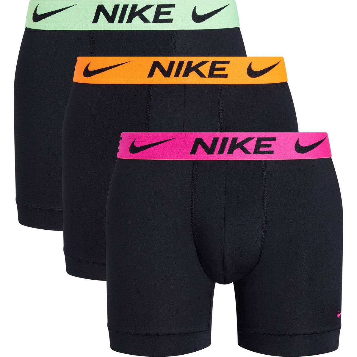 Nike Mens 3 Pack Dri Fit Boxer Shorts