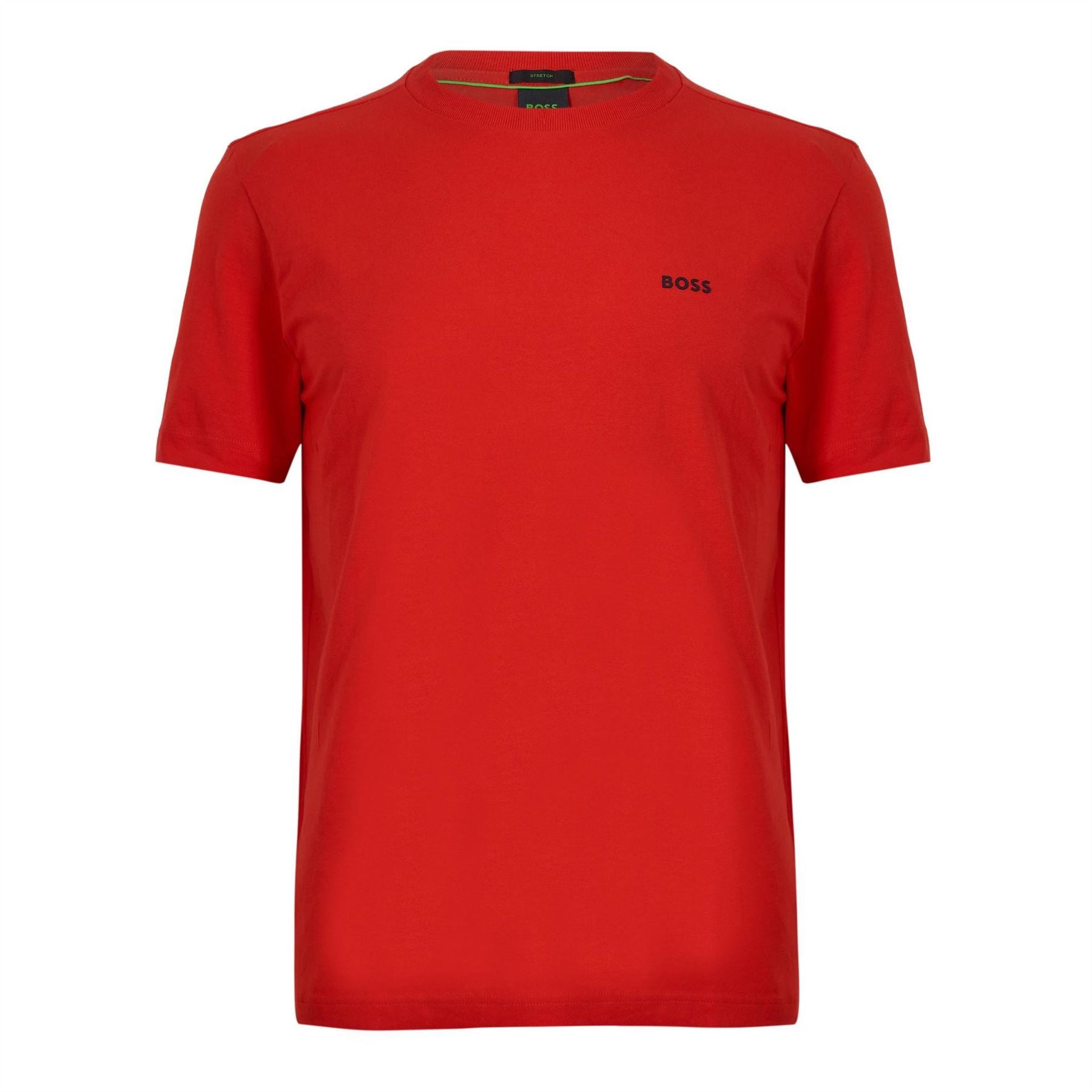 Boss BOSS GREEN T Shirt with Logo Design Stretch Cotton