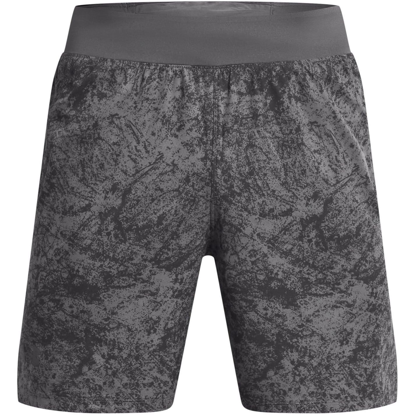Under Armour Mens Armour Ua Launch Pro 7 Printed Shorts Running Shorts