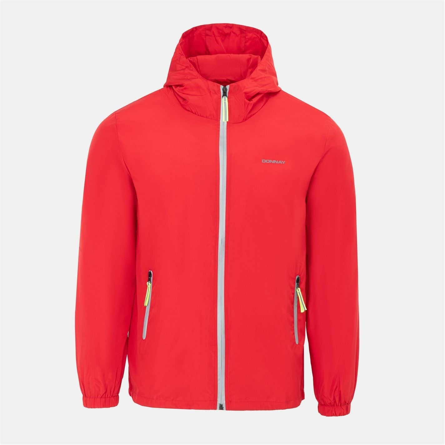 Donnay Hooded Windbreaker Elasticated Cuff Jacket