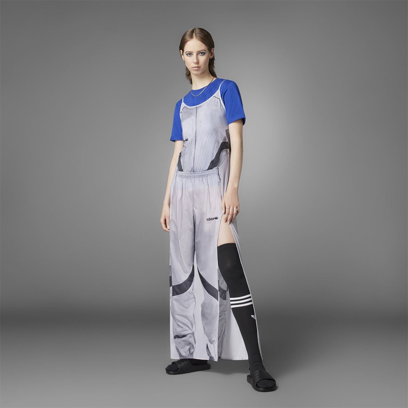 adidas Originals Strap Maxi Slip Dress