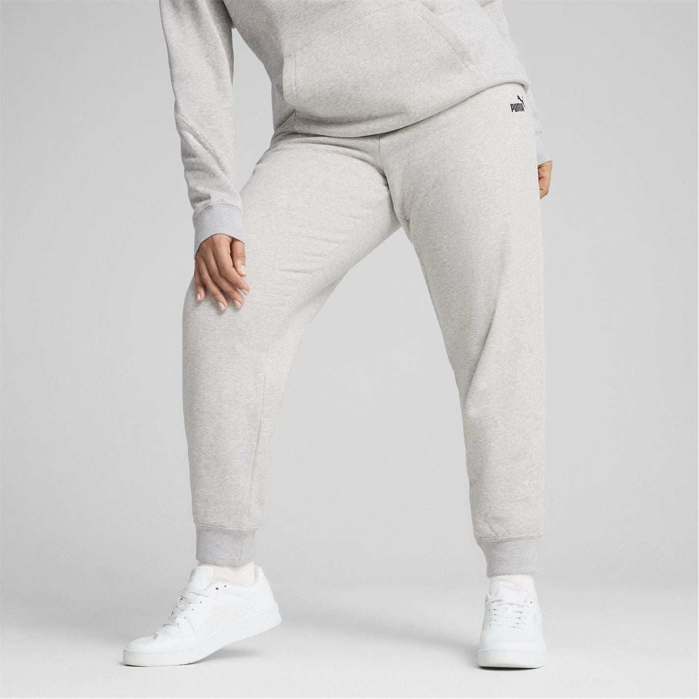 Puma Womens Essentials Logo Slim Trousers