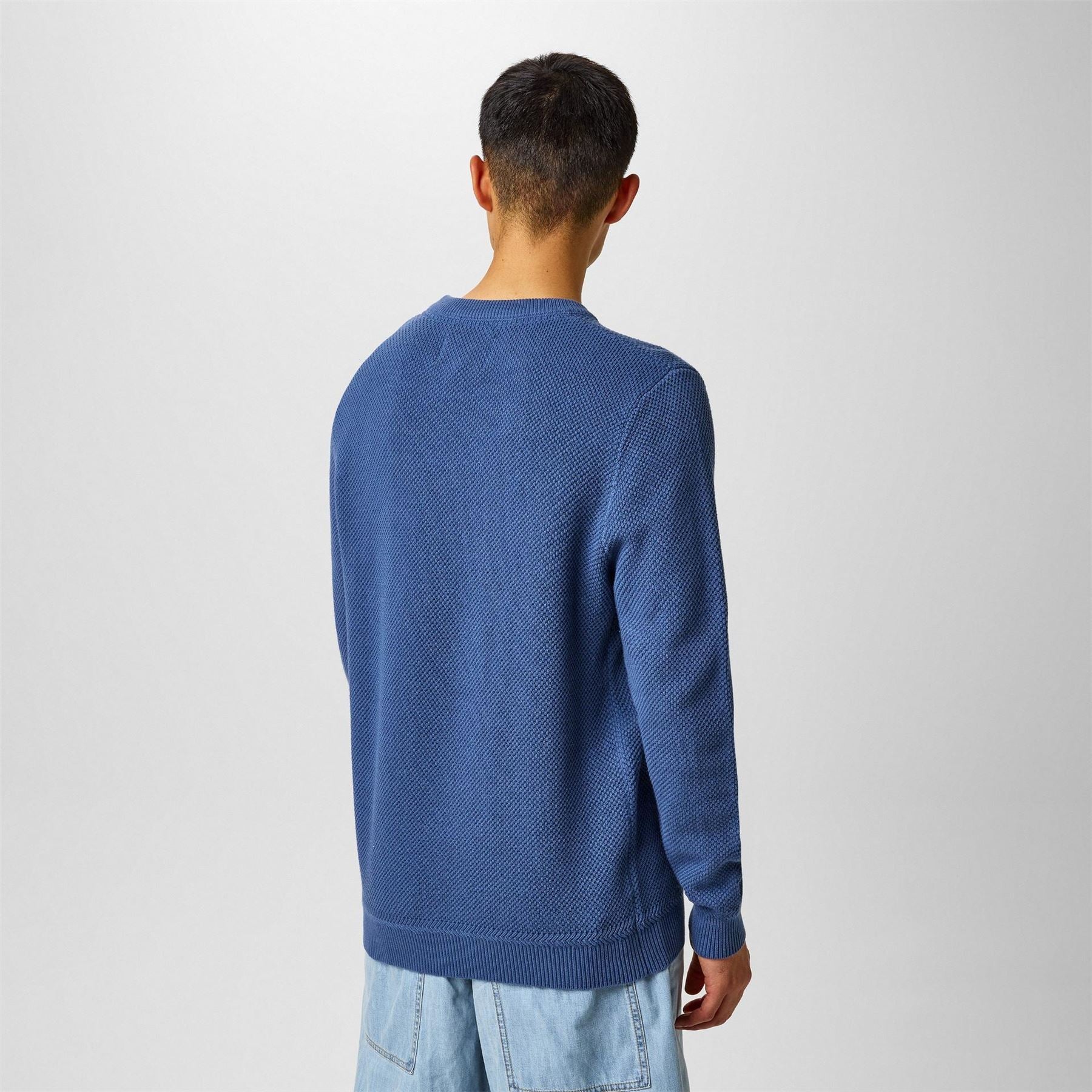 Jack Wills Mens Linus Seed Stitch Crew Neck Jumper
