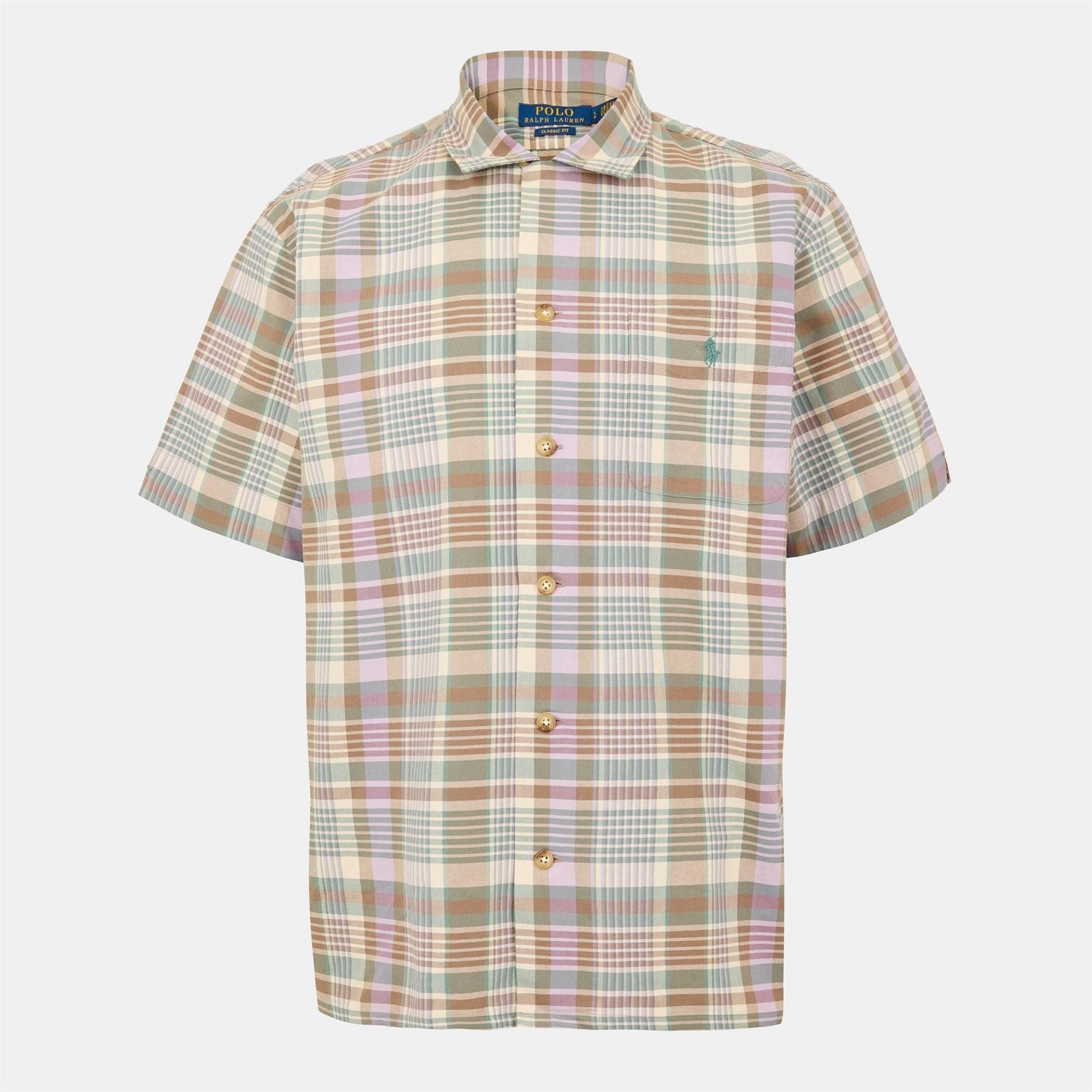 Polo Ralph Lauren Plaid Regular Fit Short Sleeve Shirt