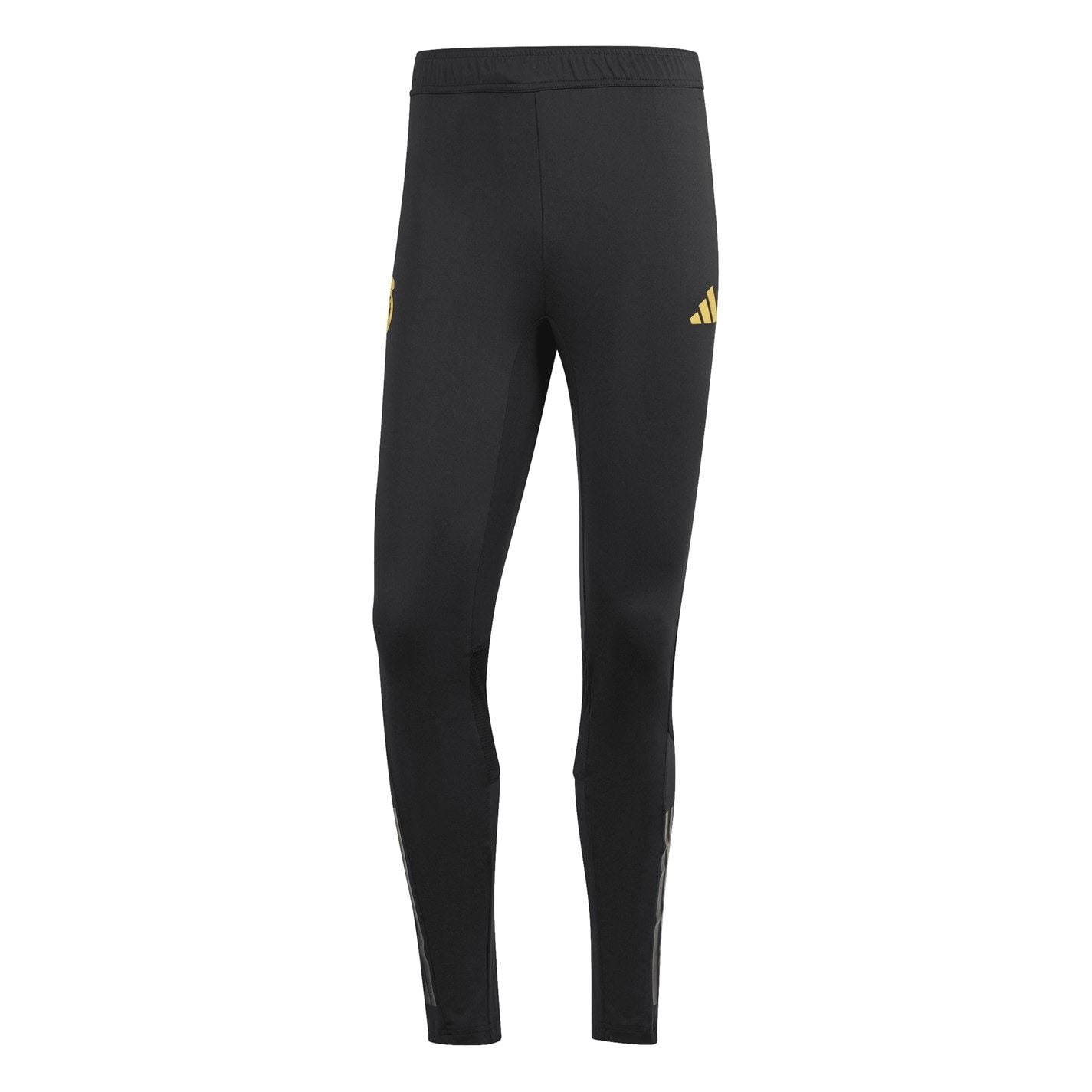 adidas Pro Solid Patterned Slim Track Pants