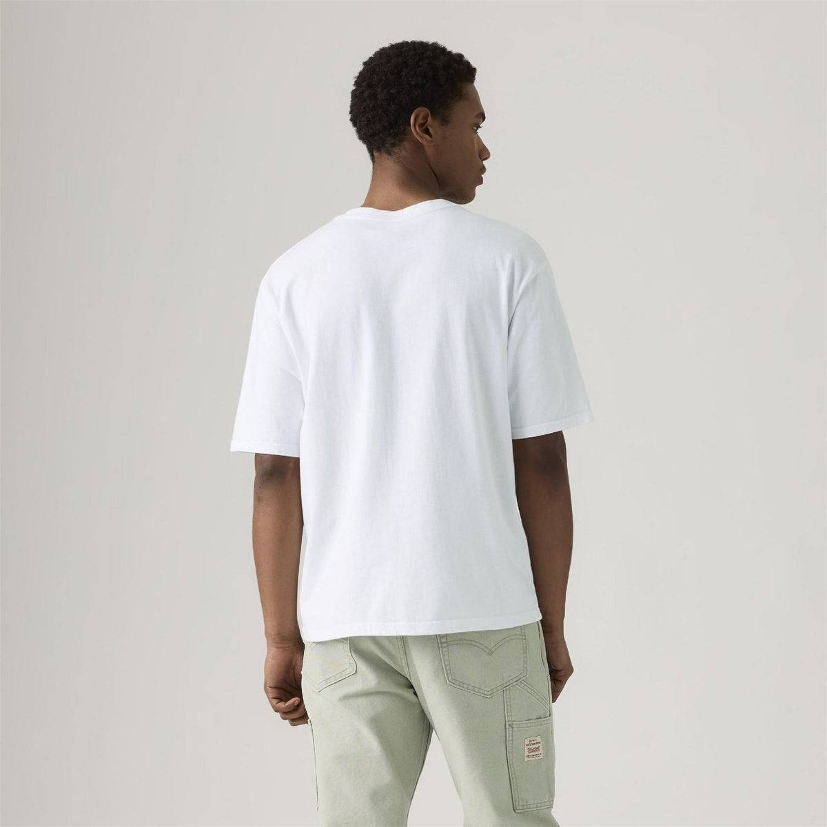 Levis Regular Fit Crew Neck Short Sleeve Text Graphic T-Shirt