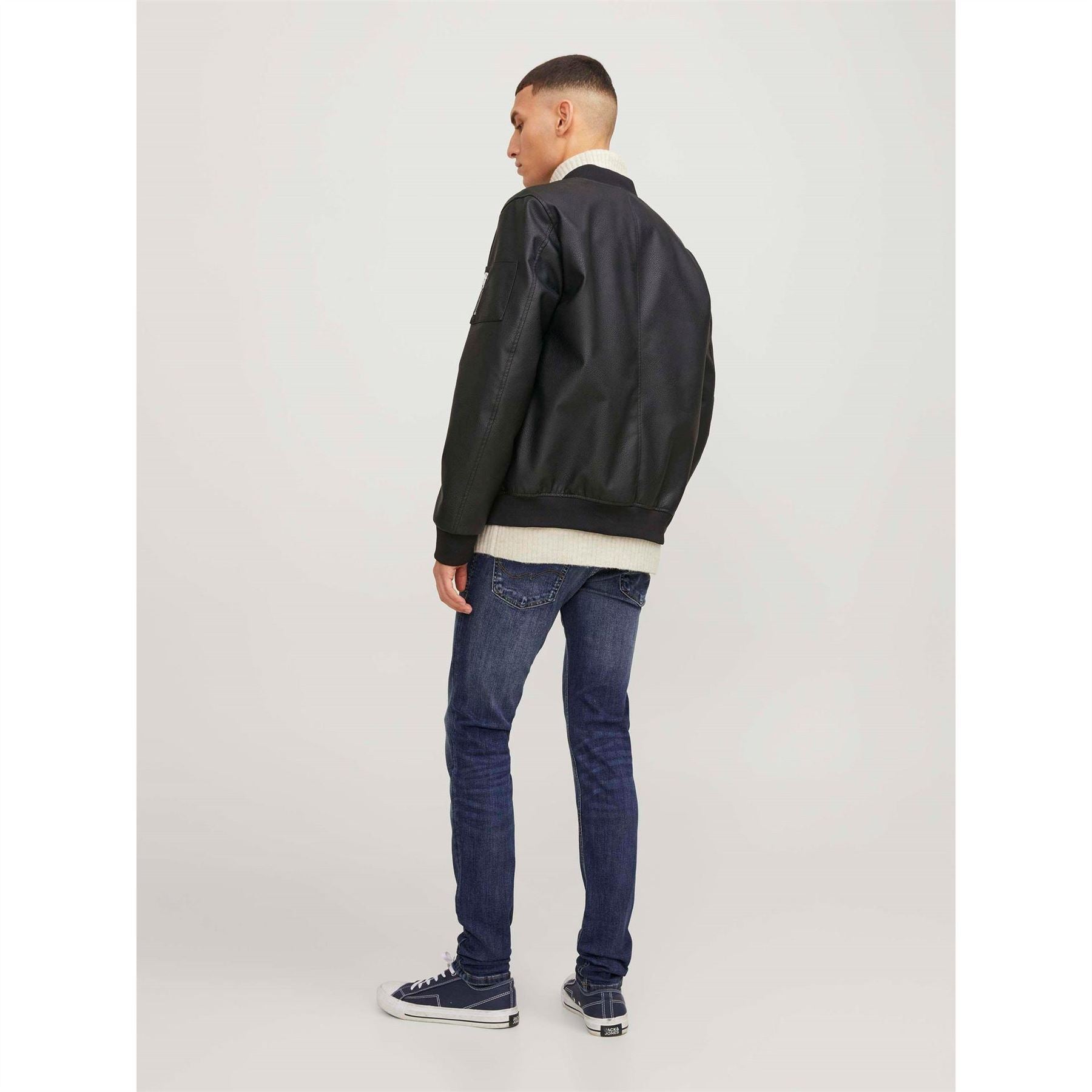 Jack and Jones Liam Five Pocket Skinny Fit Jeans