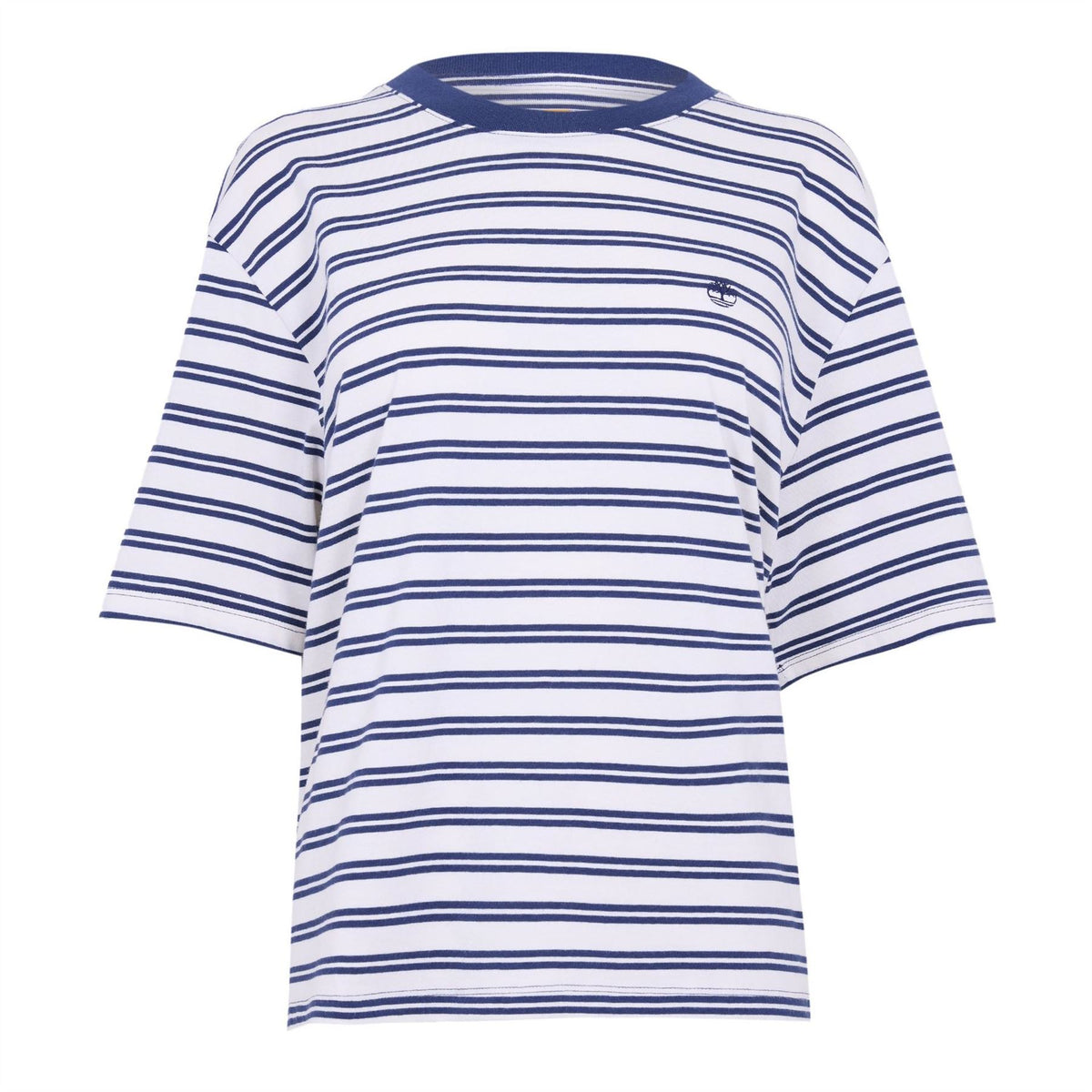 Timberland Dunstan Stripe Crew Neck Short Sleeve Boxy T-Shirt