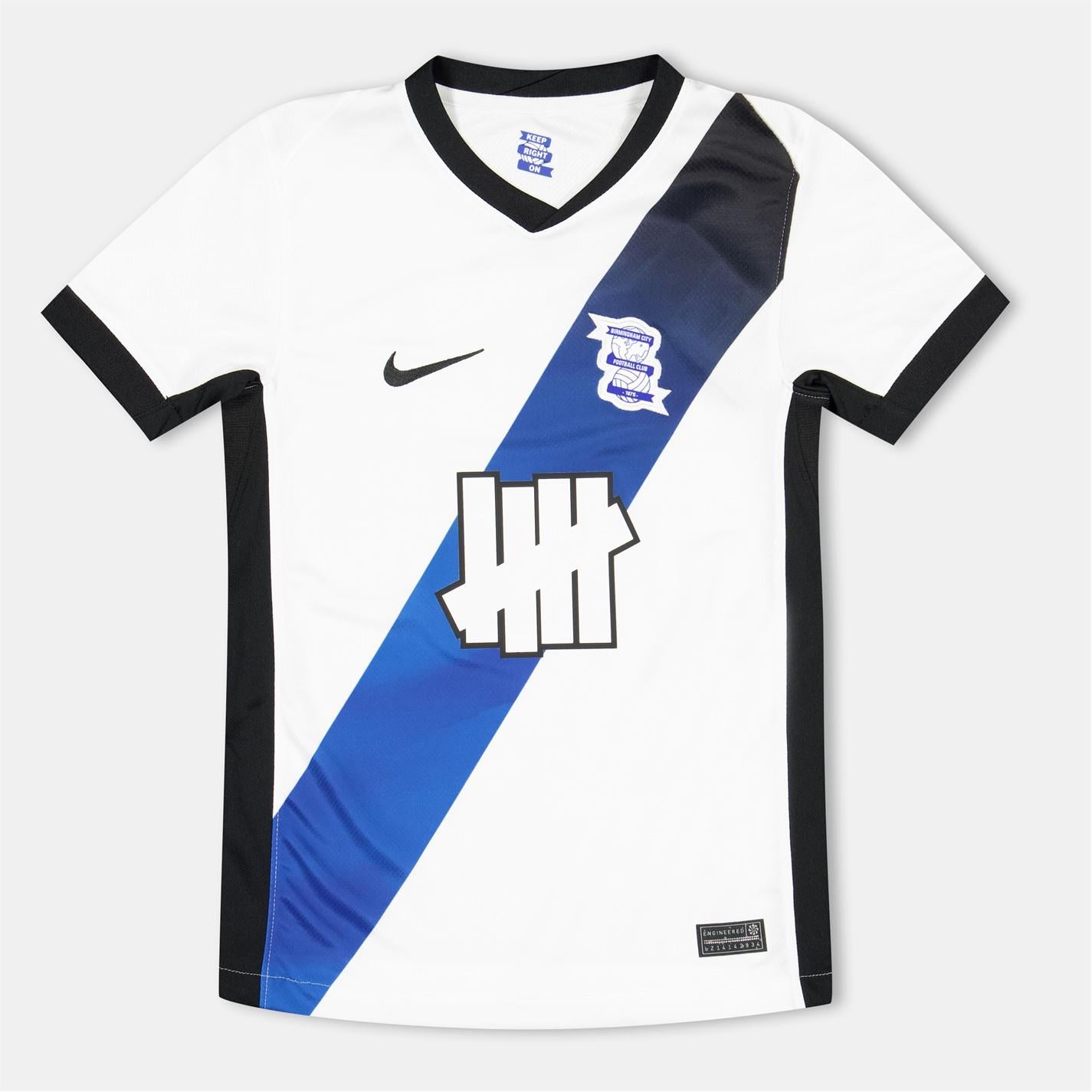 Nike Birmingham City Juniors V-Neck Short Sleeve Shirt