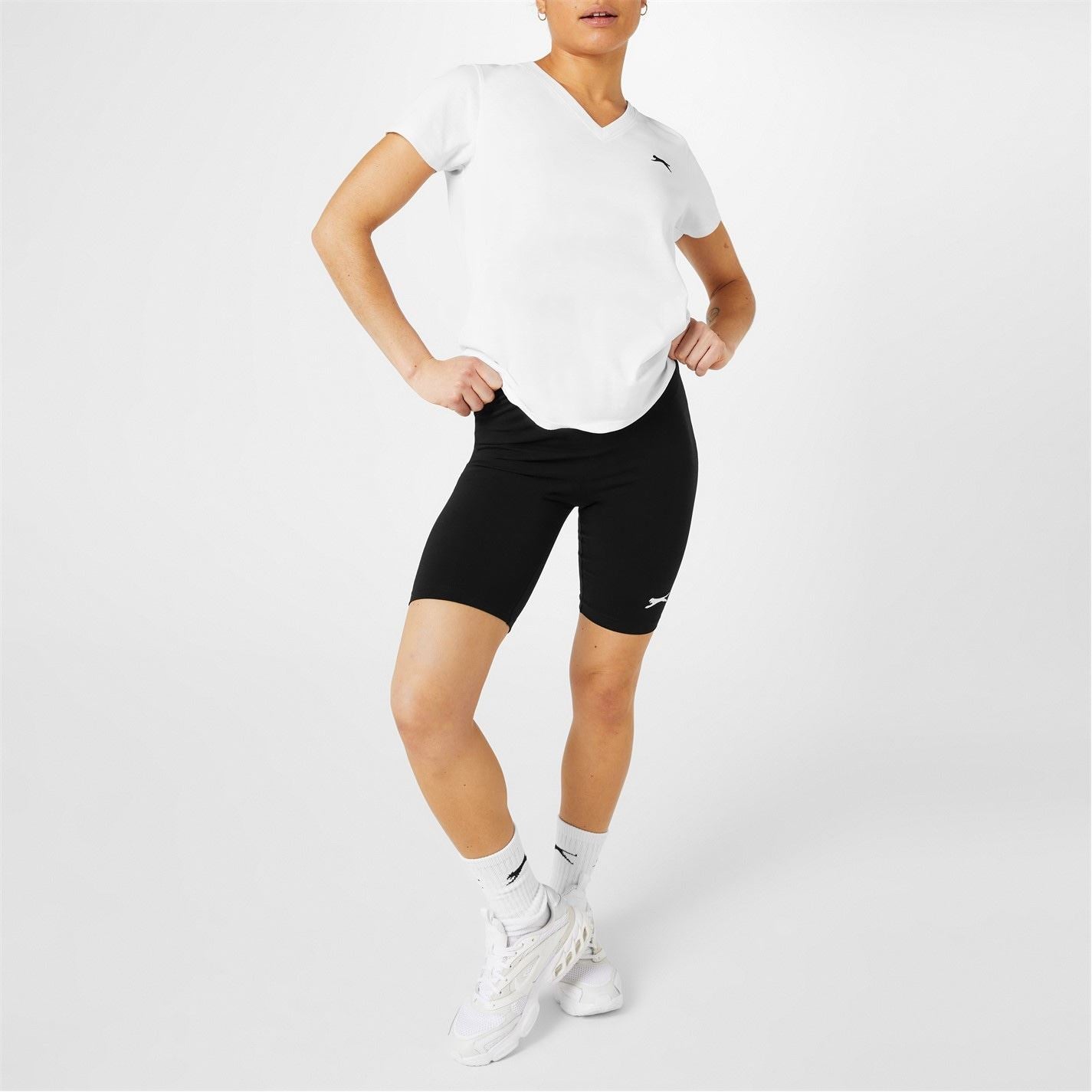Slazenger Ladies V Neck Tee Shirt