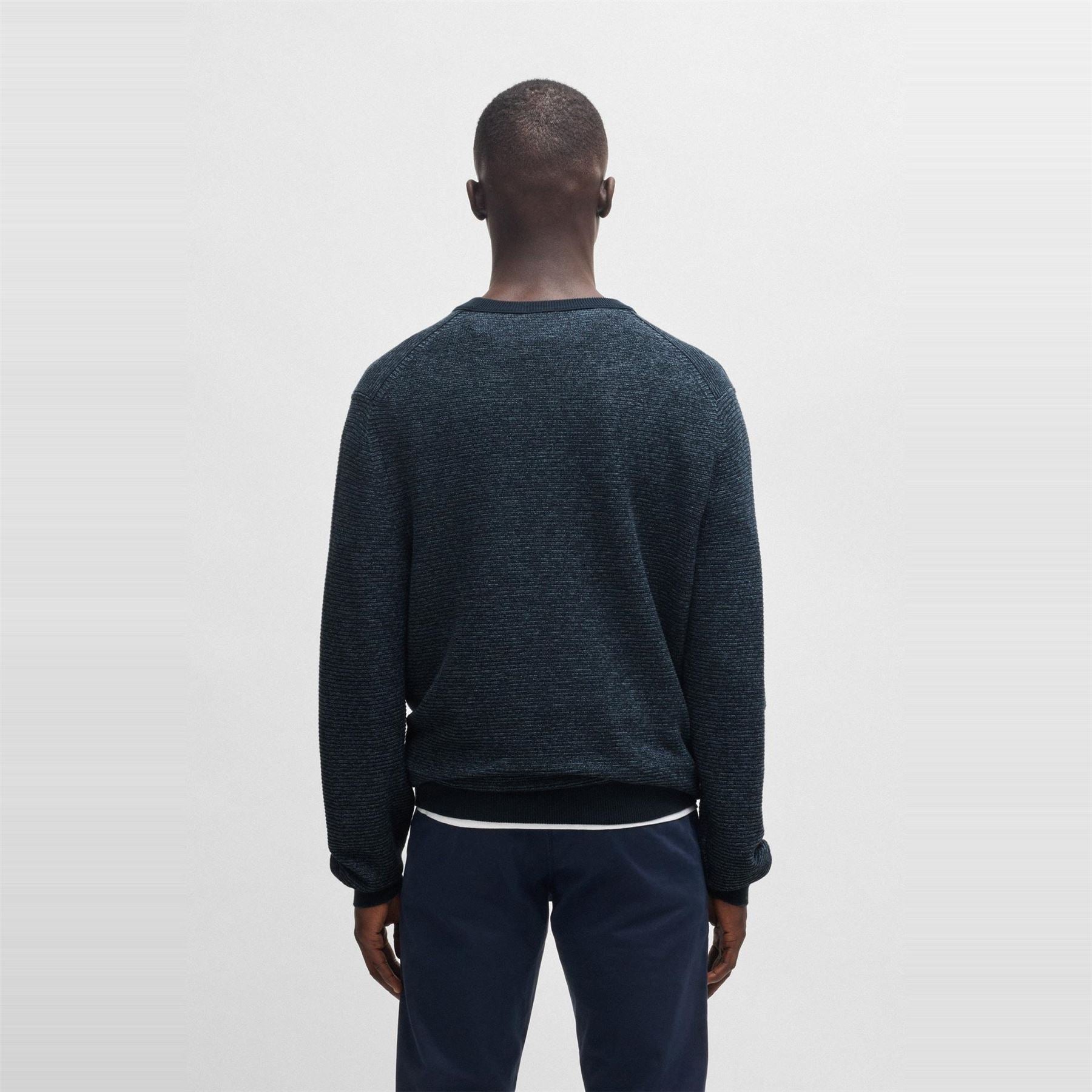 Boss Crew Neck Long Sleeve Regular Fit Sweater