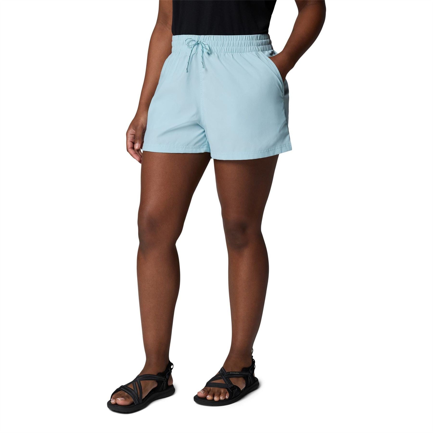 Columbia Blue Vista Walking Shorts with Elasticated Waistband