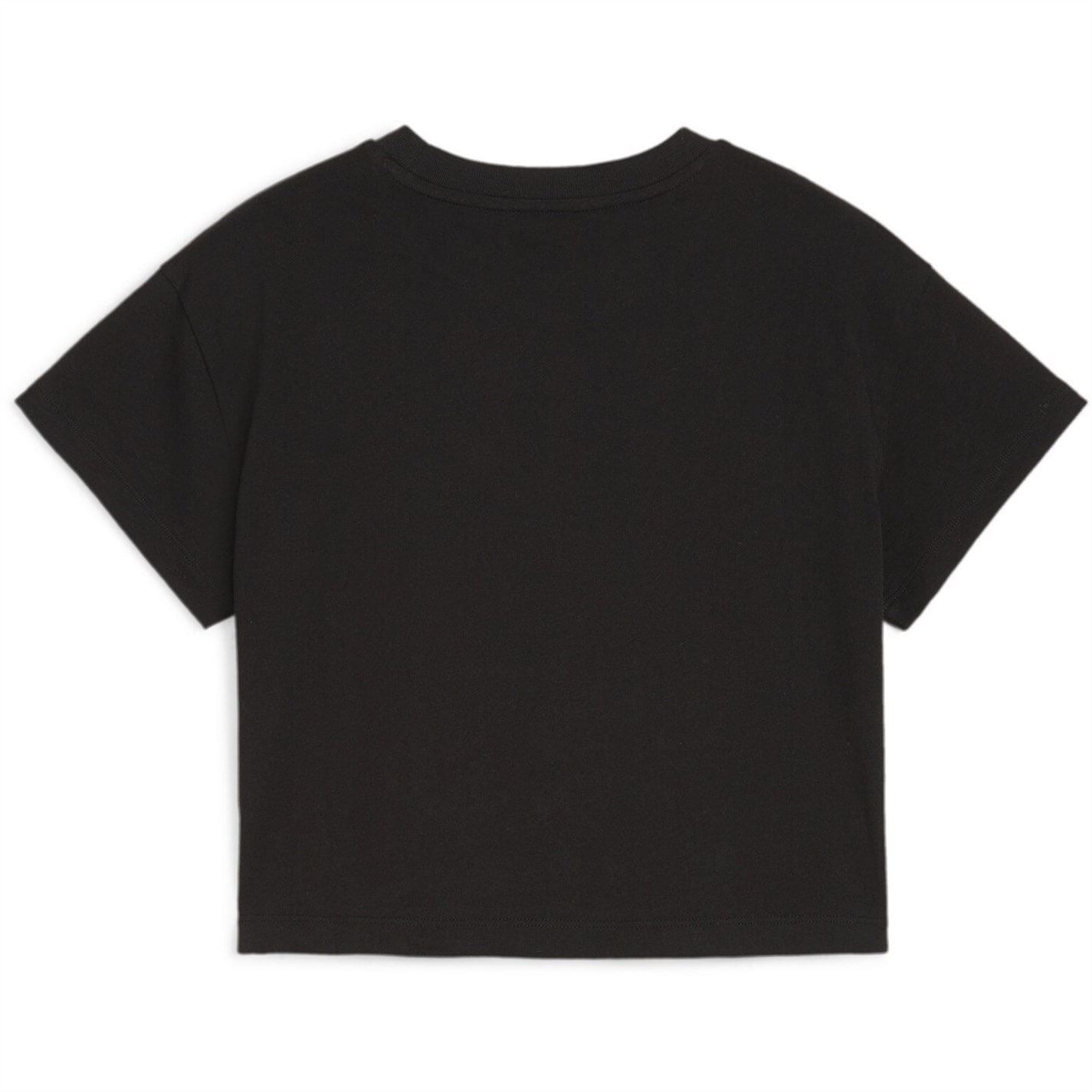 Puma Charcoal Active Mesh Crew Neck T-Shirt